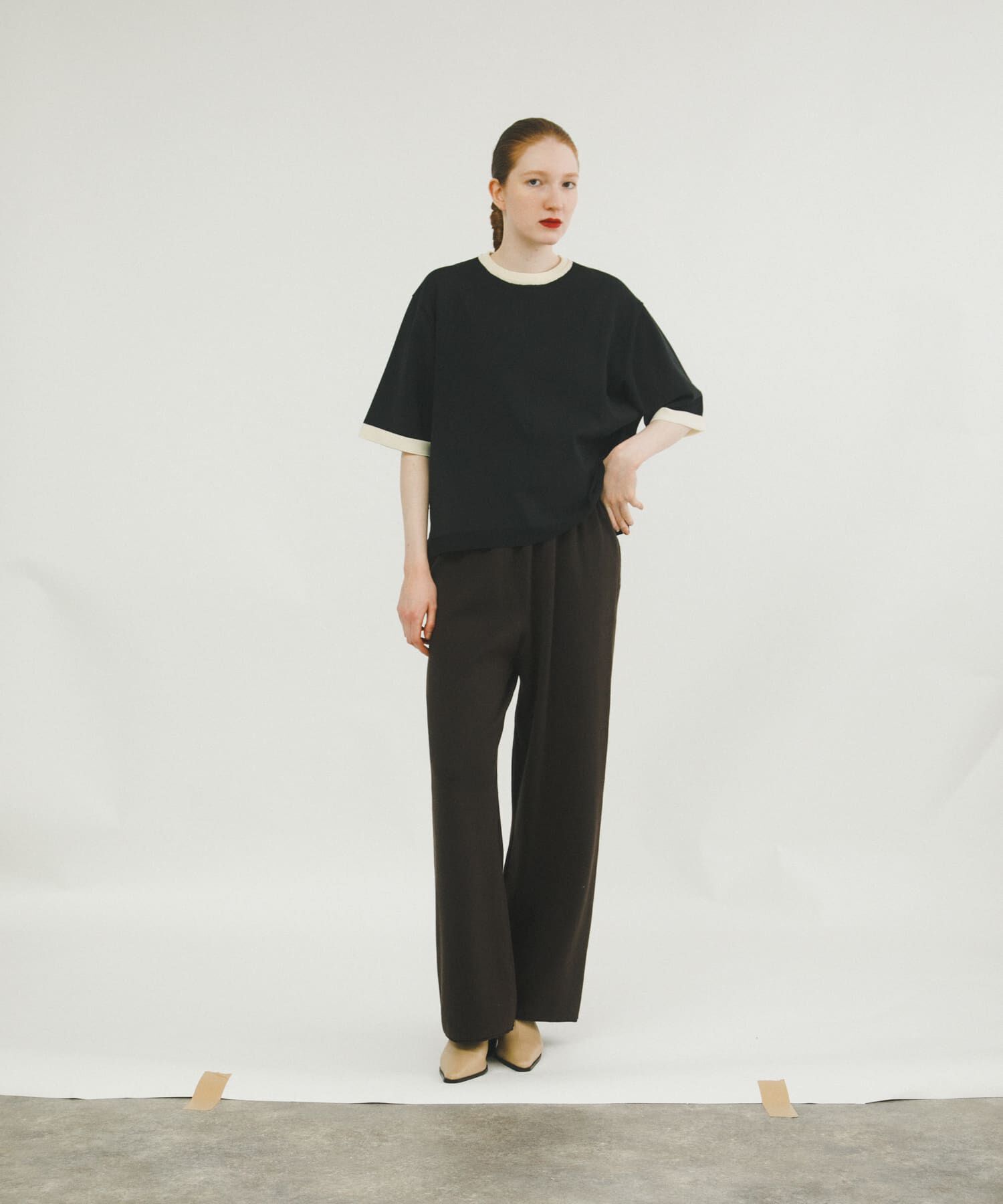 LAATO「ringer knit tee」|ニット・セーター|