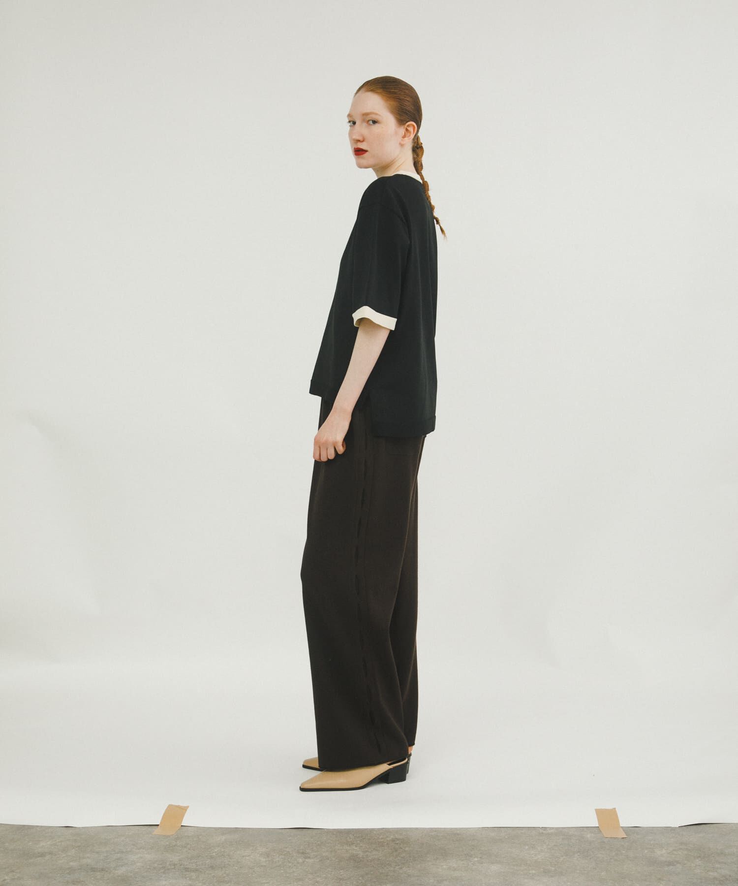 LAATO「ringer knit tee」|ニット・セーター|