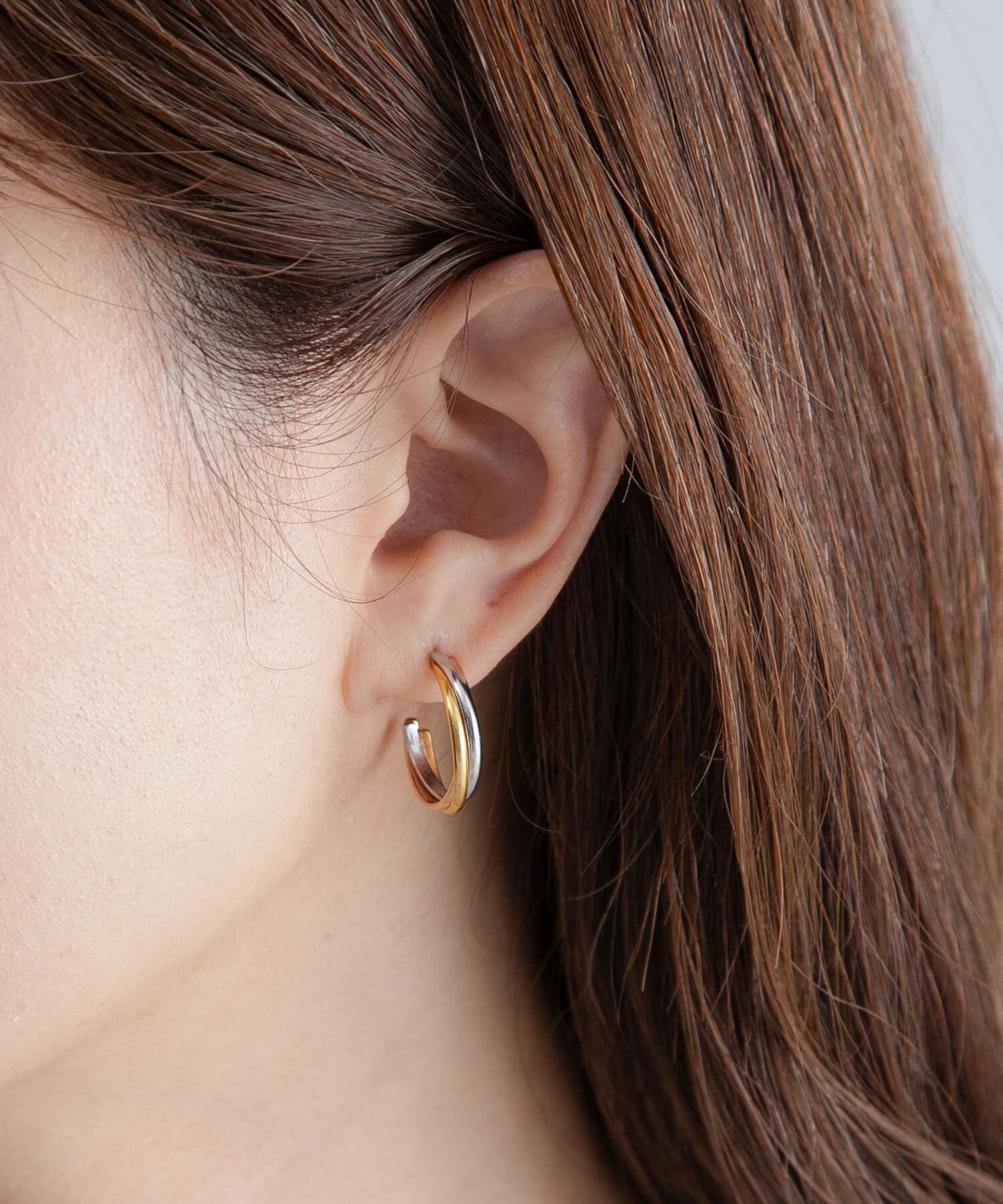 Sonny Label 「ステンレスツートーンピアス」|ピアス|