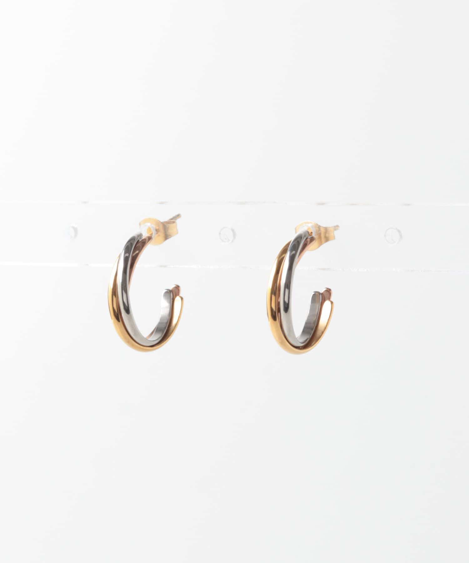 Sonny Label 「ステンレスツートーンピアス」|ピアス|