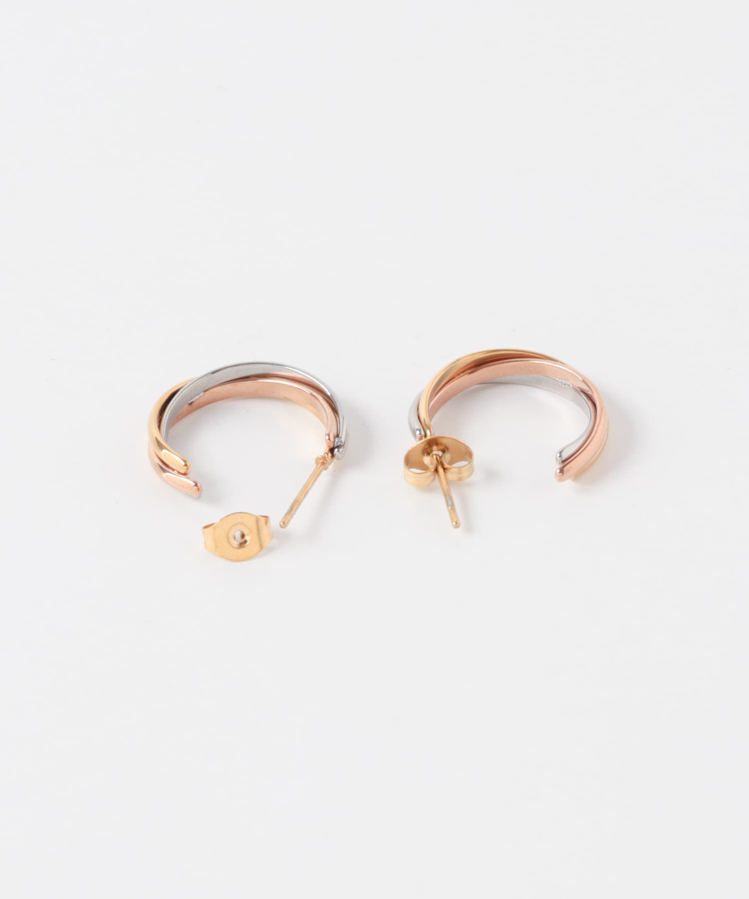 Sonny Label 「ステンレスツートーンピアス」|ピアス|