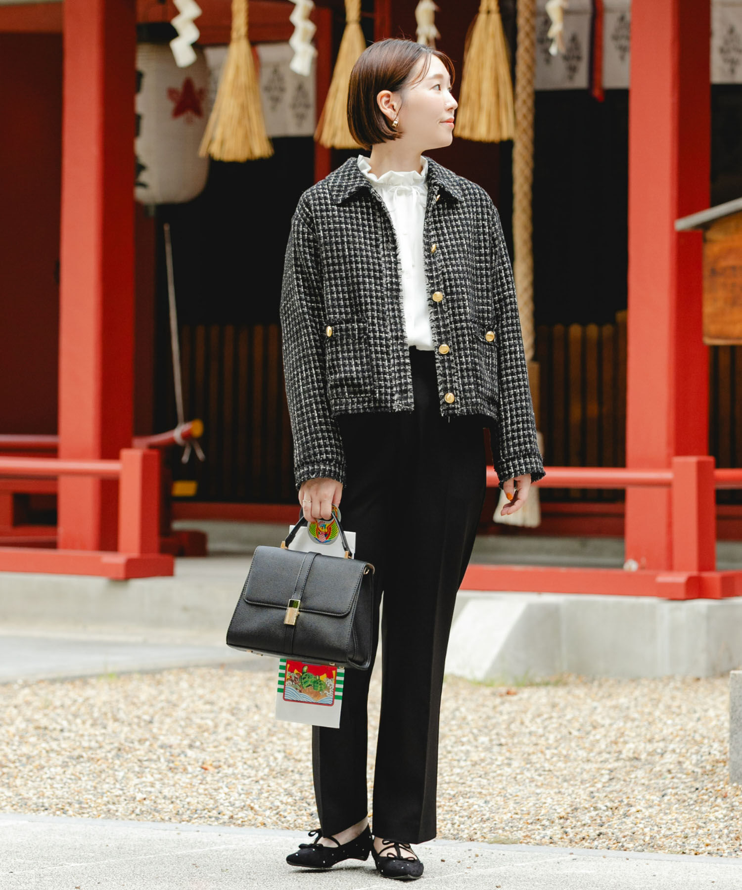 F by ROSSO ベロアツイードジャケット（URBAN RESEARCH ROSSO