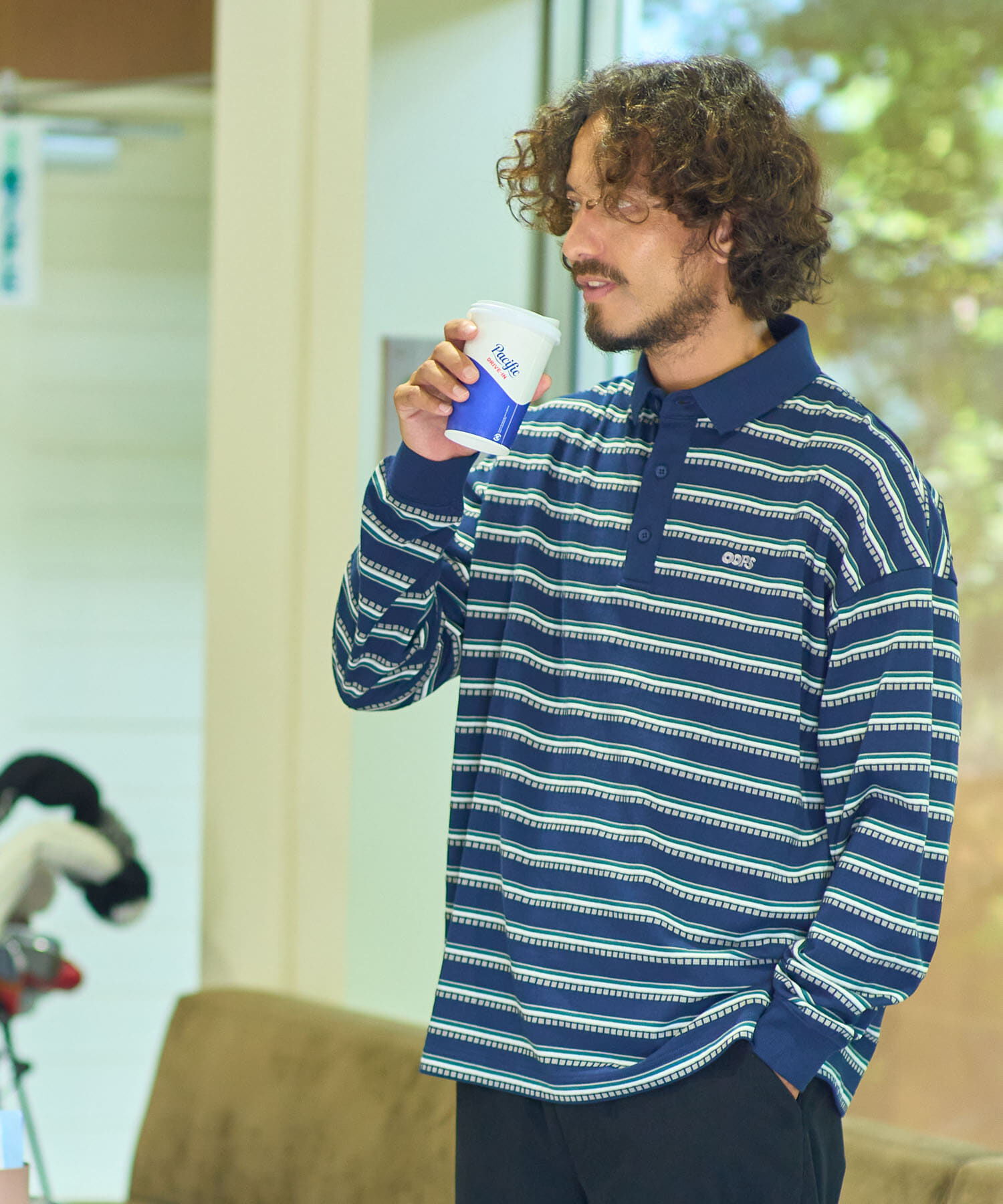 Sonny Label 「OOPS　レトロボーダーロングTシャツ」|Tシャツ・カットソー|