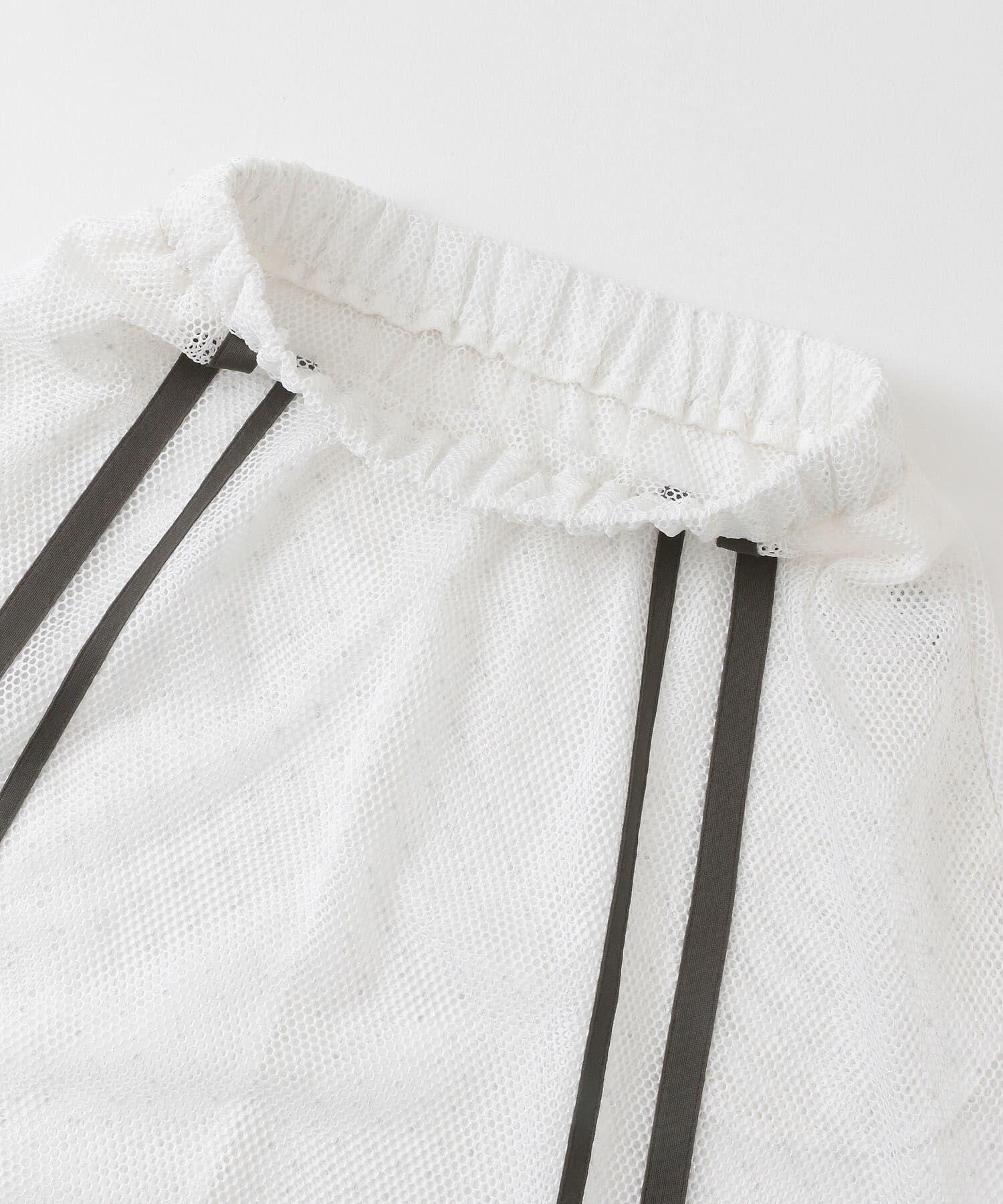  「メッシュラインレイヤードスカート」|スカート|