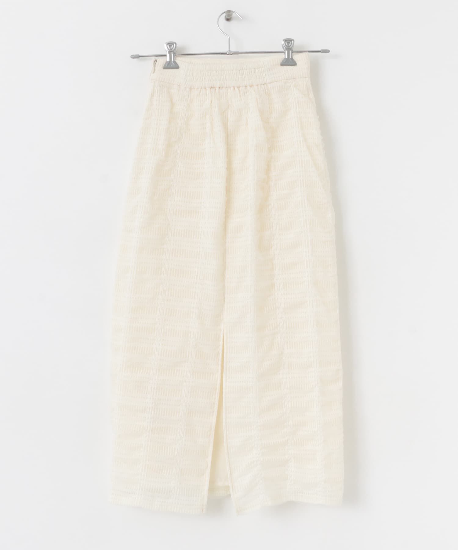  「シャーリングIラインスカート」|スカート|