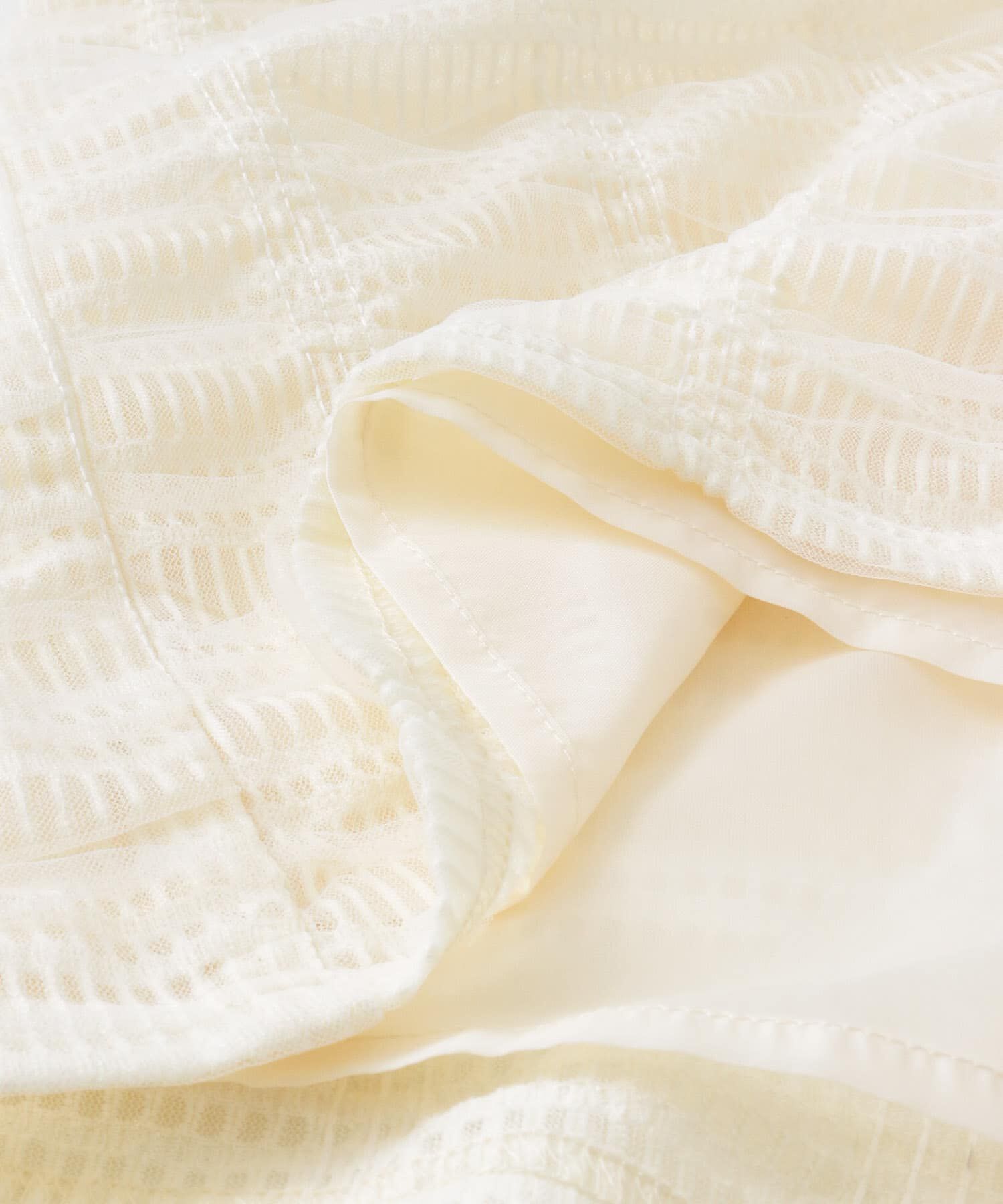  「シャーリングIラインスカート」|スカート|