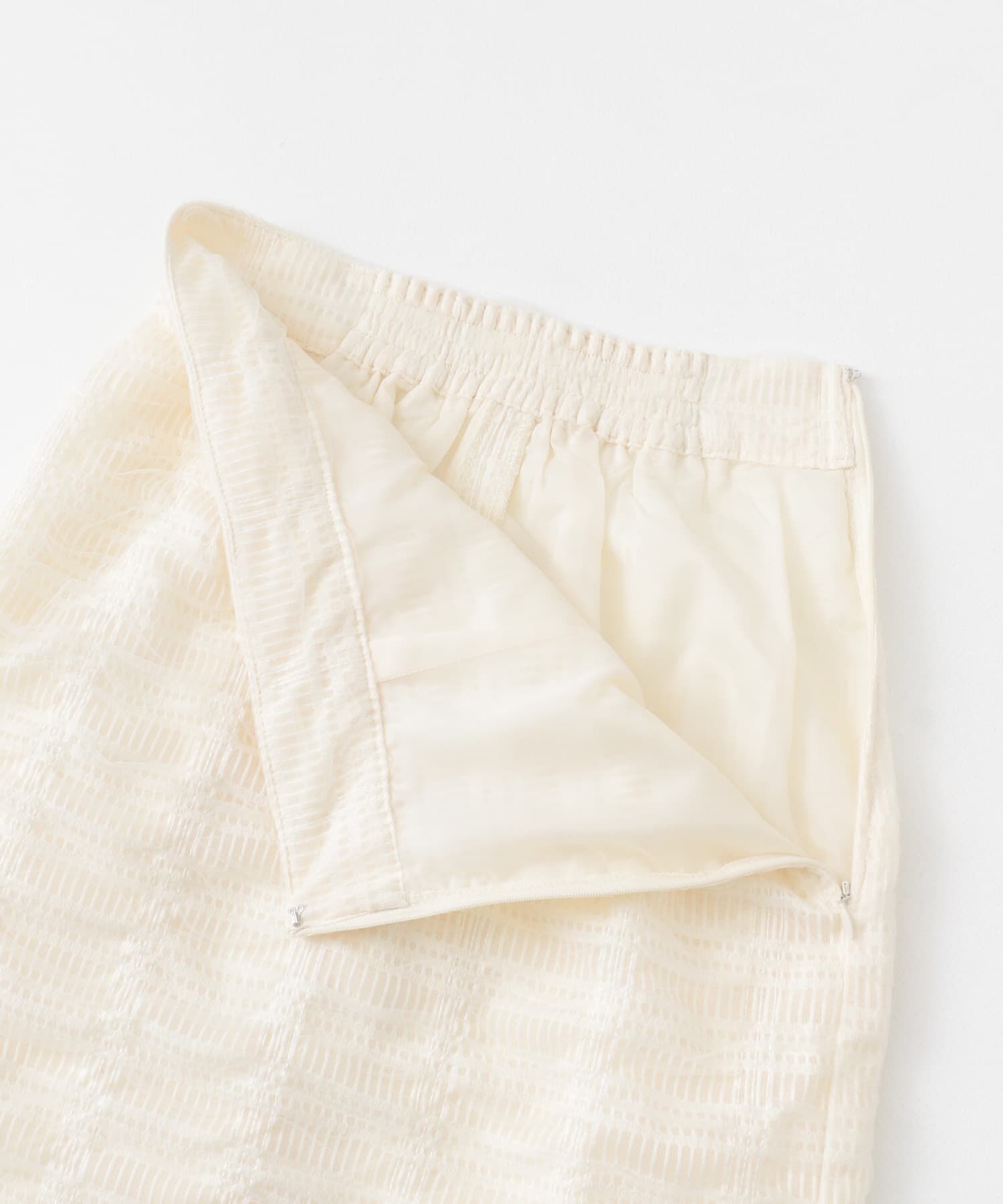  「シャーリングIラインスカート」|スカート|