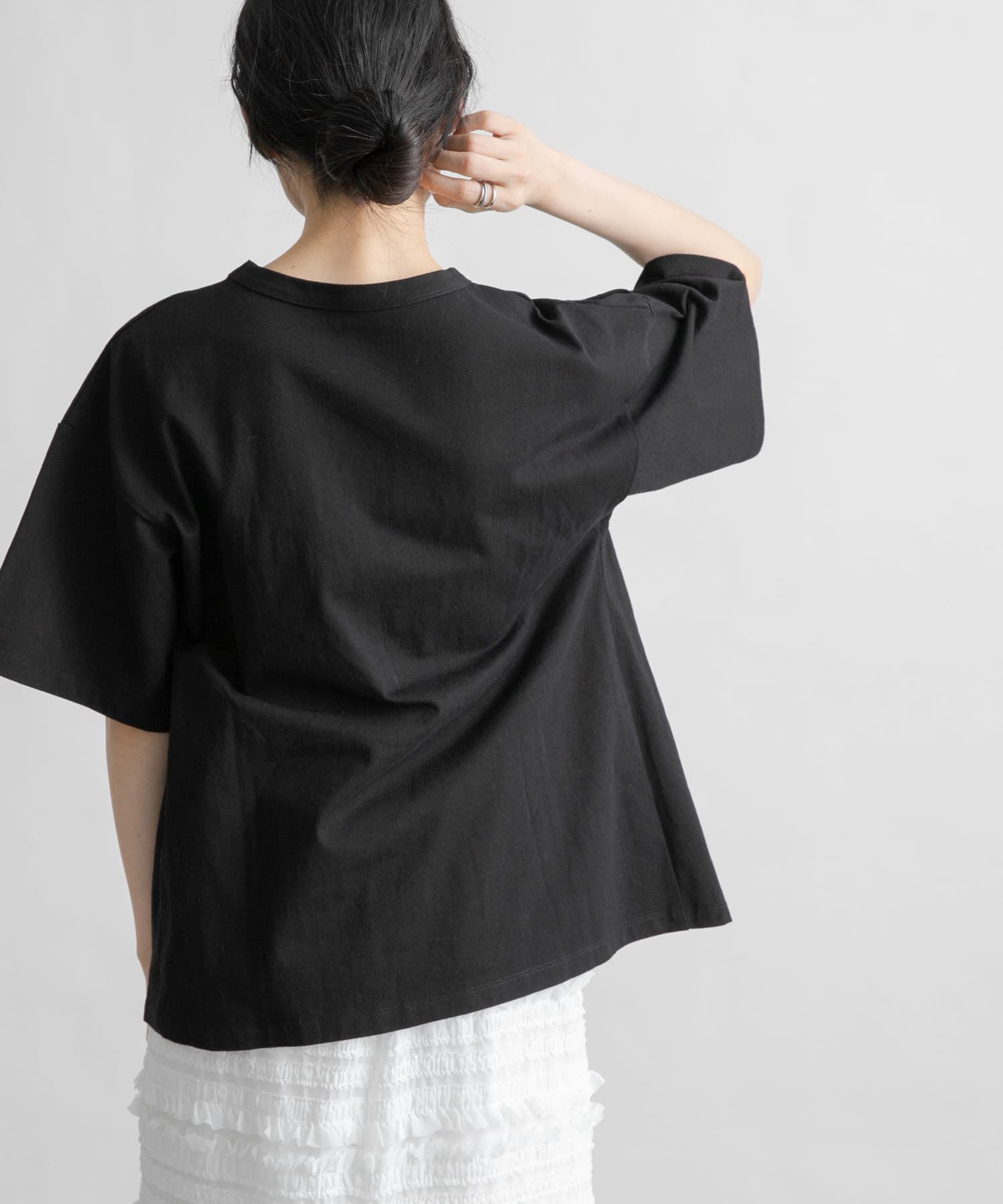  「シャーリングリメイクTEE」|Tシャツ・カットソー|