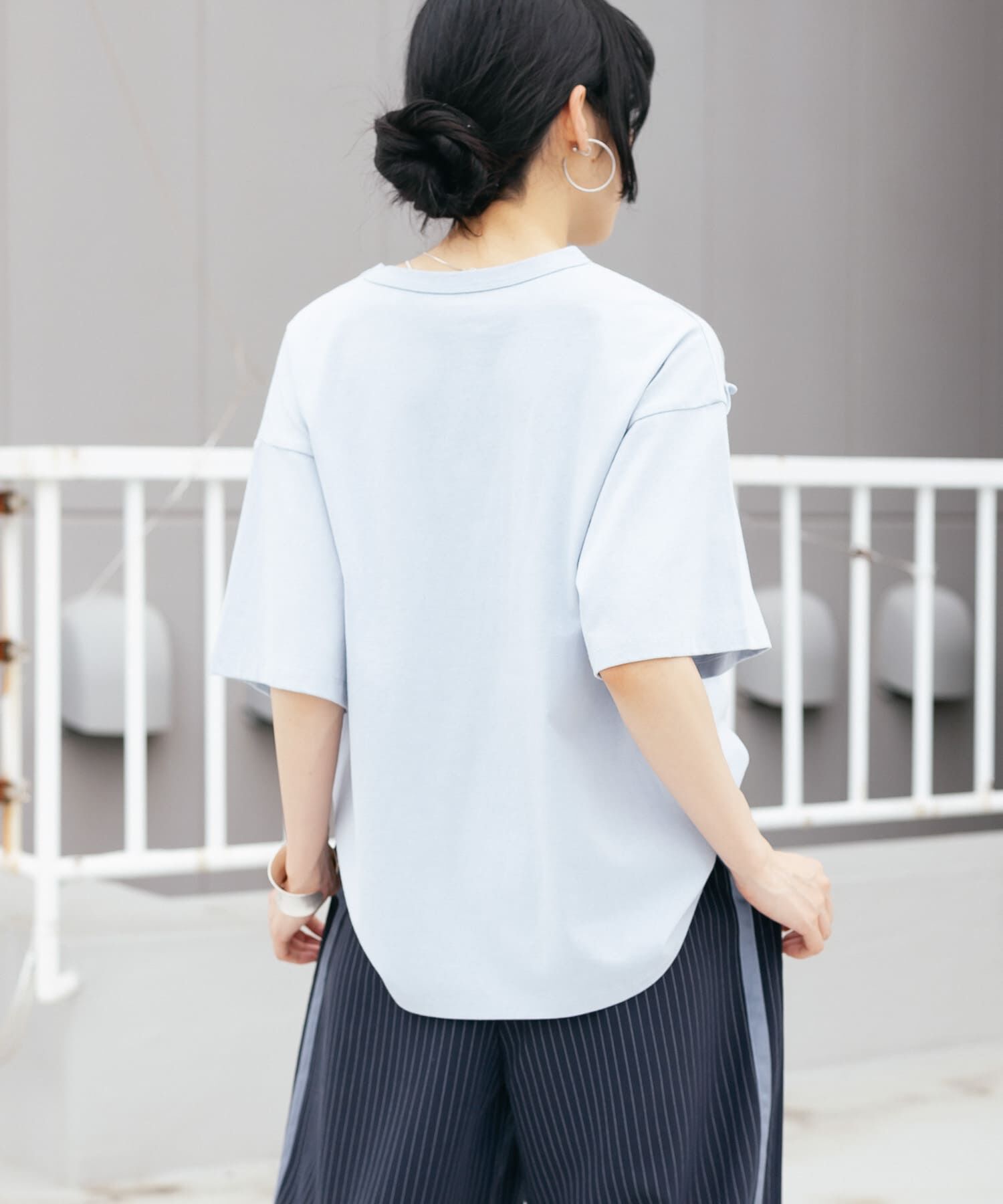  「シャーリングリメイクTEE」|Tシャツ・カットソー|