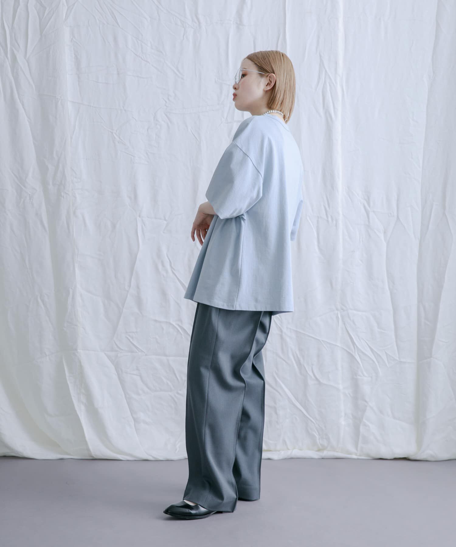  「シャーリングリメイクTEE」|Tシャツ・カットソー|