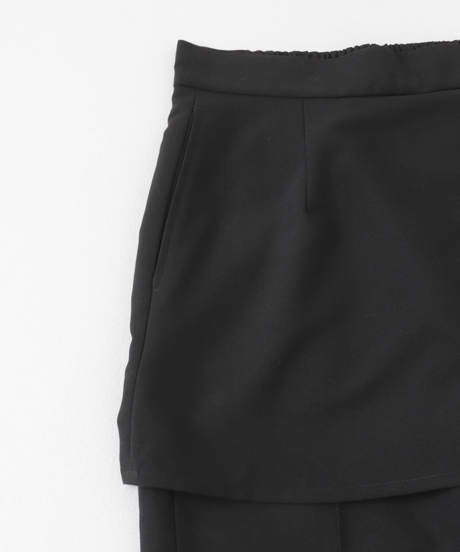  「『2サイズ展開』スカートレイヤードフレアパンツ」|その他|