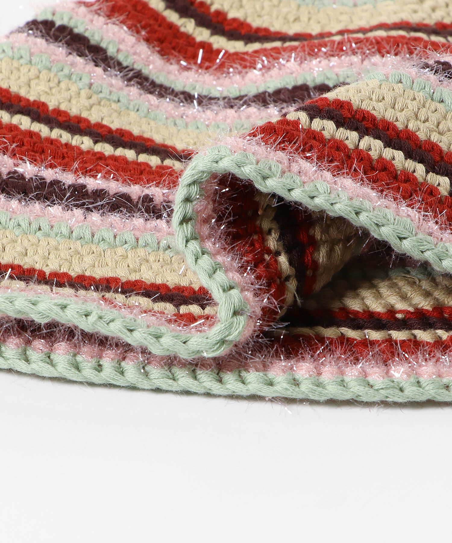  「マルチボーダーニットHAT」|ニット帽|