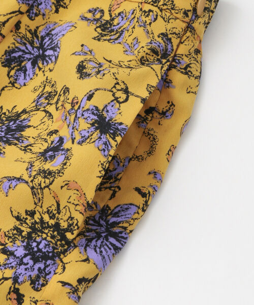  「KBF+　フラワープリントボリュームスカート」|スカート|