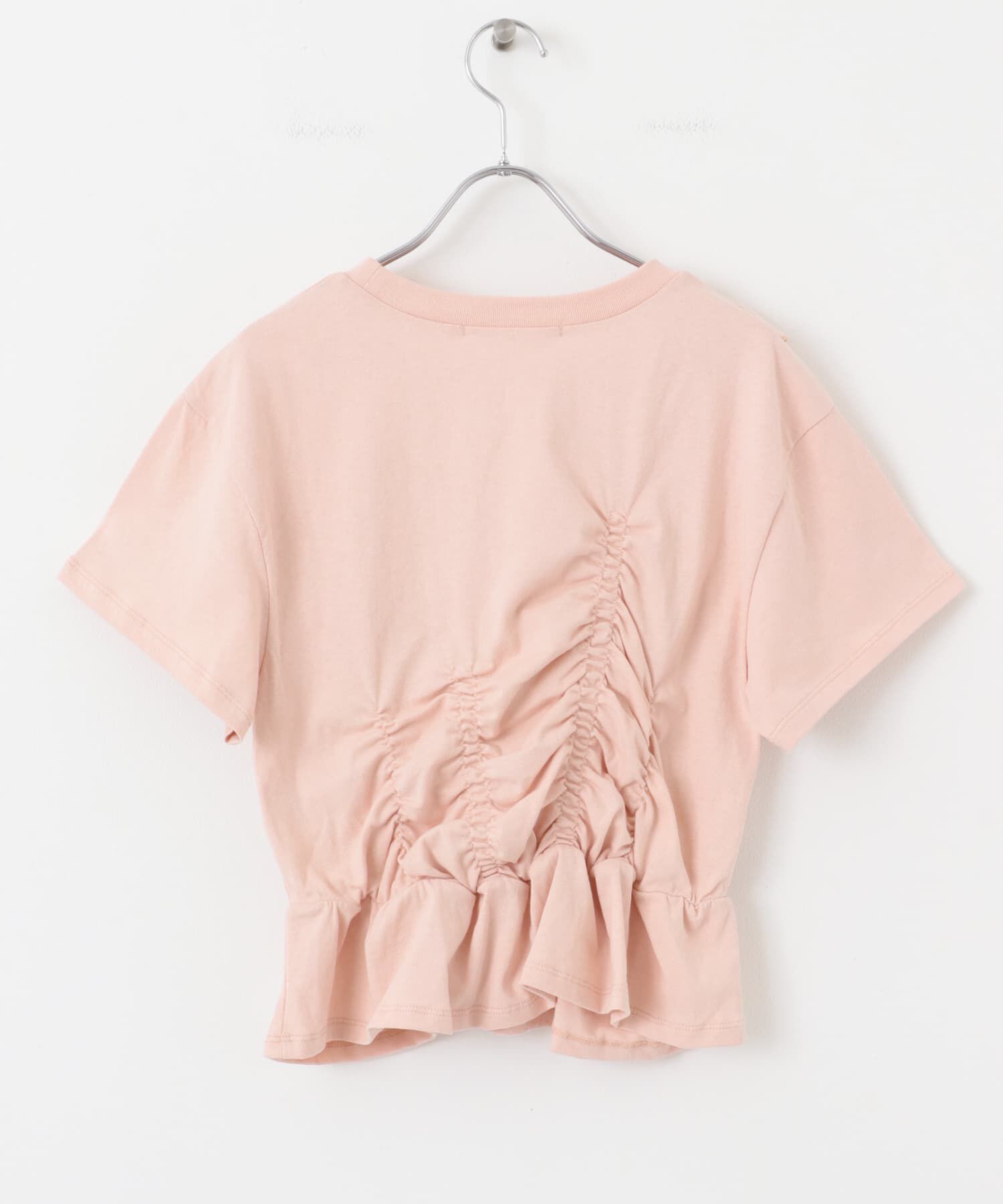  「シャーリングデザインTEE」|Tシャツ・カットソー|