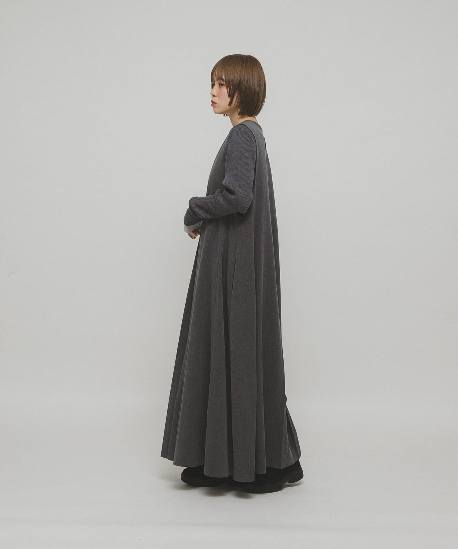  「『一部WEB限定カラー』2WAYフレアジャンパースカート」|ワンピース|