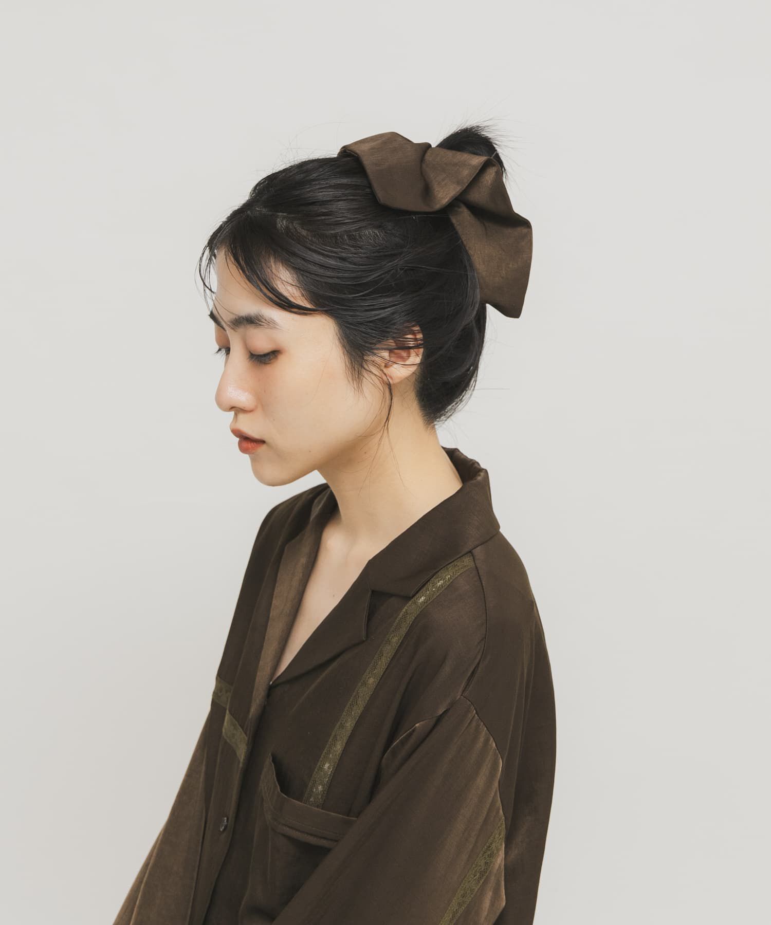  「サテンシュシュ(大)」|ヘアゴム・シュシュ|