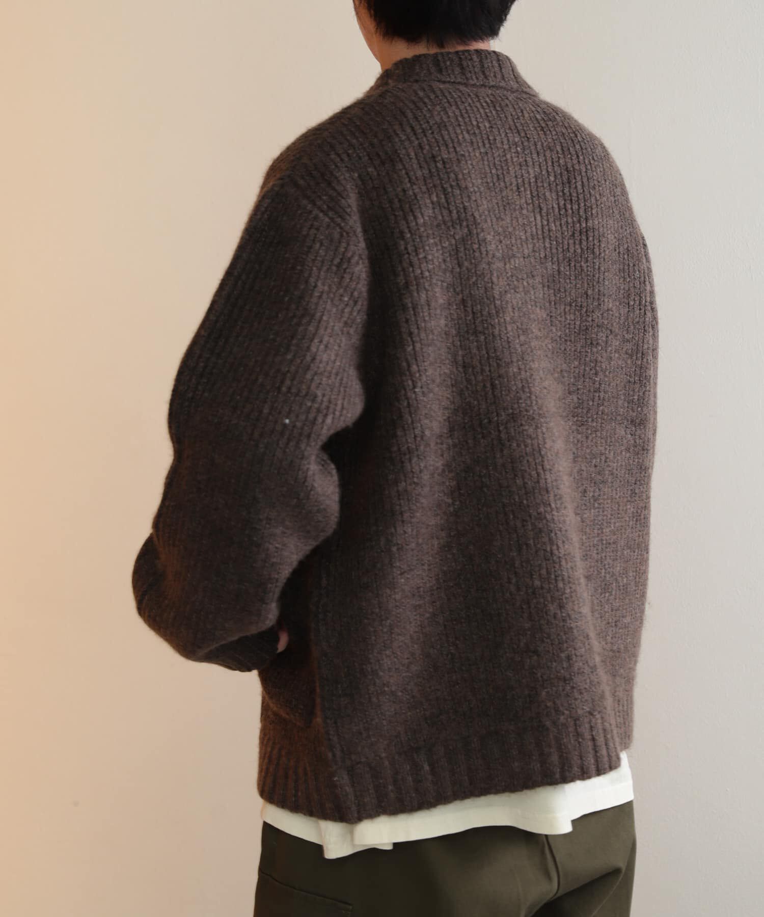 SENSE OF PLACE by URBAN RESEARCH「アゼアミダブルポケットカーディガン」|カーディガン|