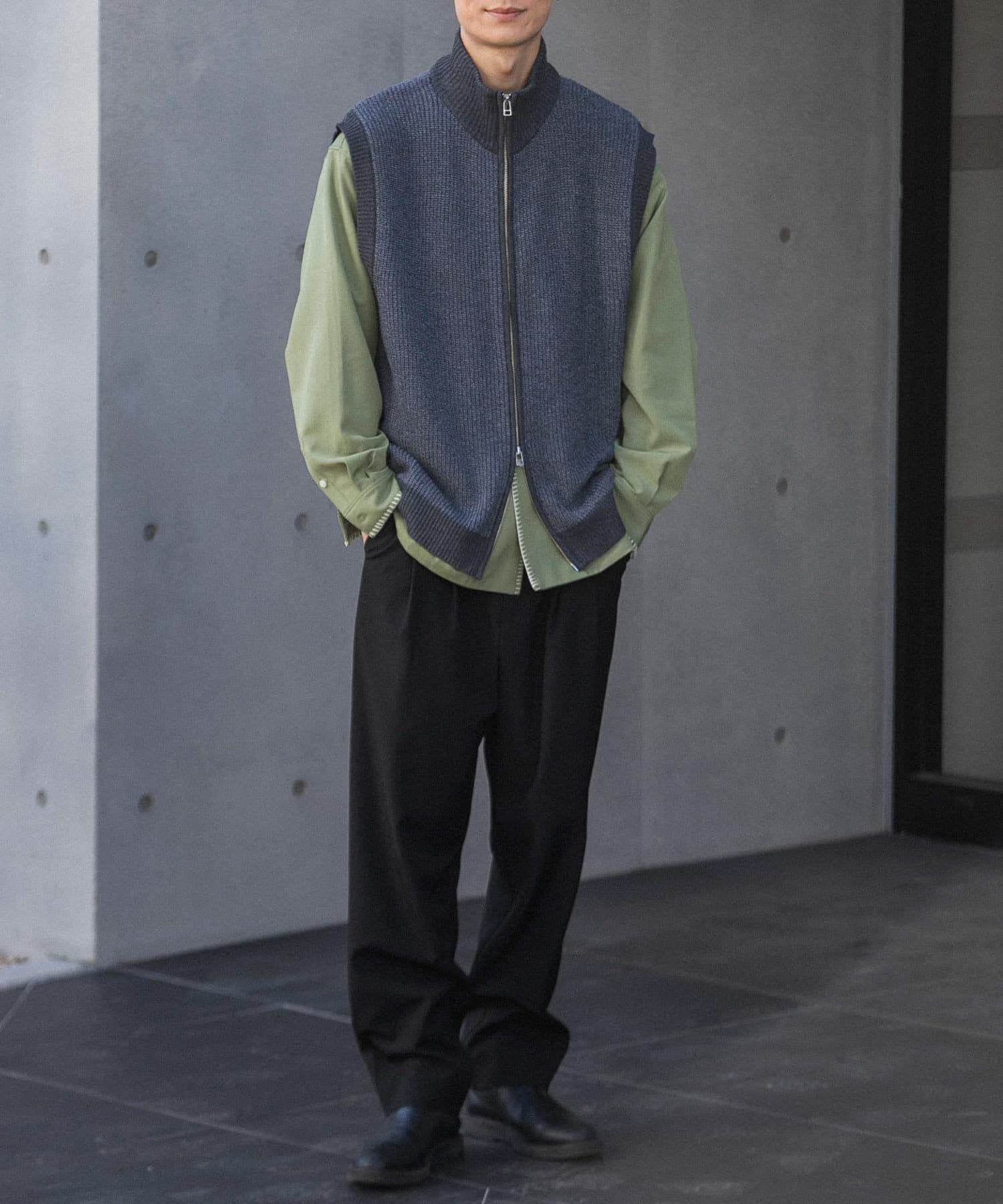 SENSE OF PLACE by URBAN RESEARCH「『ｲｰｼﾞｰｹｱ』『つぐ吉&times;SOP』ﾌﾞﾗﾝｹｯﾄｽﾃｯﾁｵｰﾌﾟﾝｶ  」|シャツ・ブラウス|