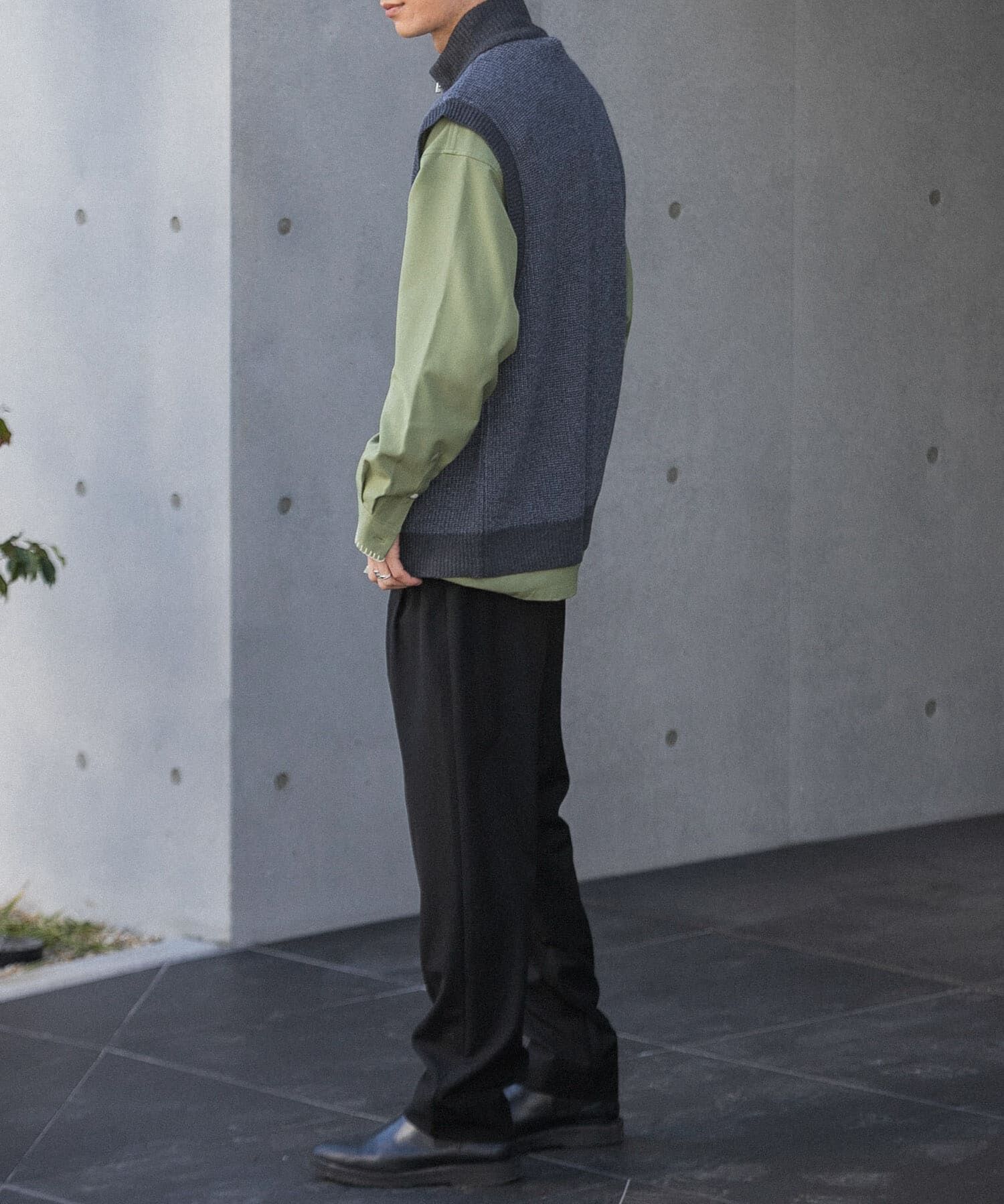 SENSE OF PLACE by URBAN RESEARCH「『ｲｰｼﾞｰｹｱ』『つぐ吉&times;SOP』ﾌﾞﾗﾝｹｯﾄｽﾃｯﾁｵｰﾌﾟﾝｶ  」|シャツ・ブラウス|