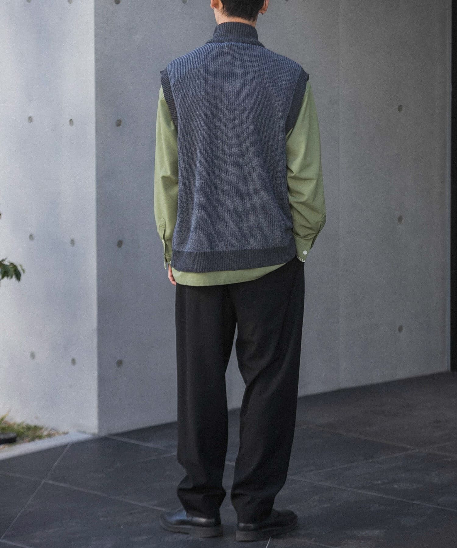 SENSE OF PLACE by URBAN RESEARCH「『ｲｰｼﾞｰｹｱ』『つぐ吉&times;SOP』ﾌﾞﾗﾝｹｯﾄｽﾃｯﾁｵｰﾌﾟﾝｶ  」|シャツ・ブラウス|