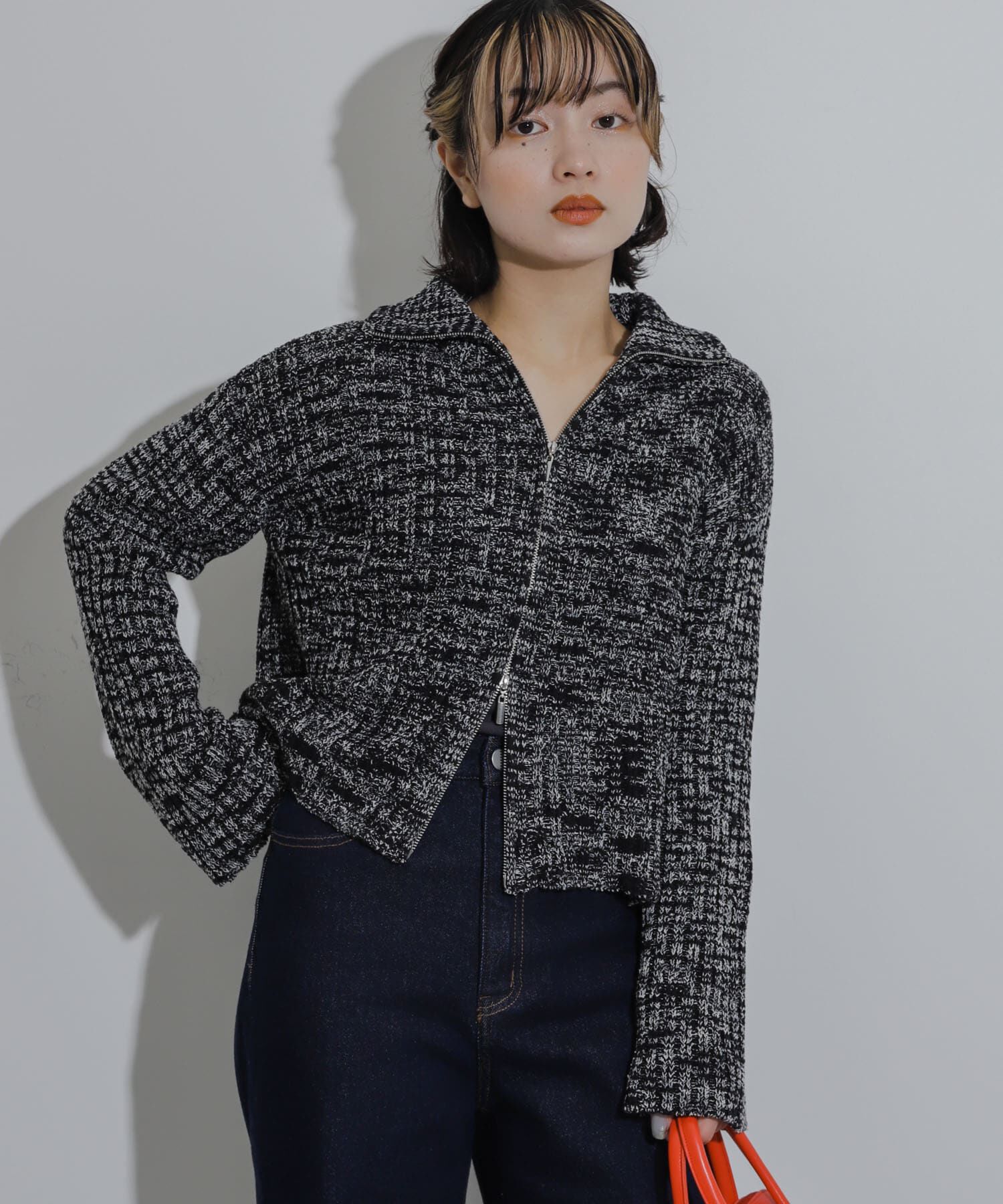 SENSE OF PLACE by URBAN RESEARCH「ダブルジップセーター」|ニット・セーター|