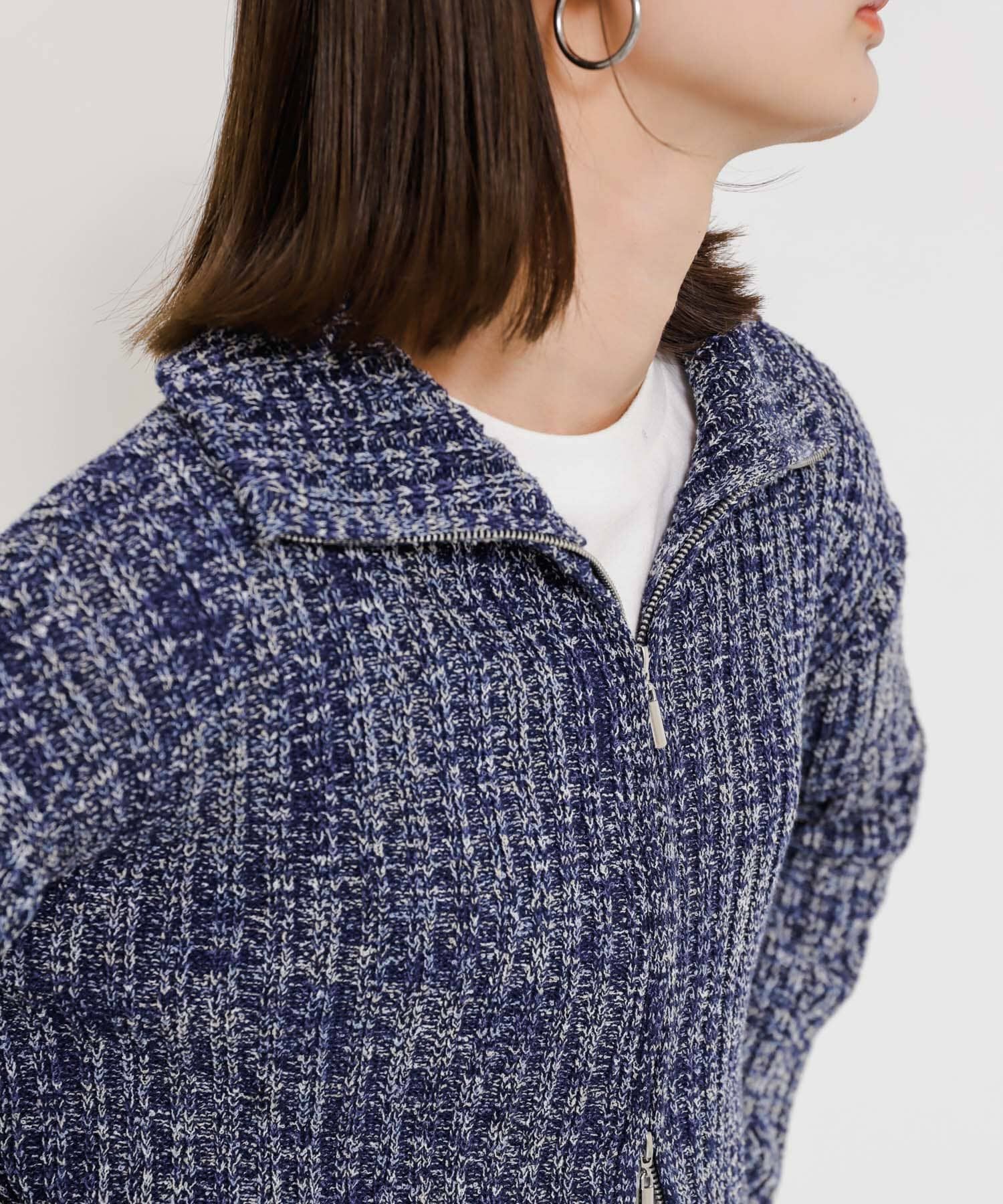 SENSE OF PLACE by URBAN RESEARCH「ダブルジップセーター」|ニット・セーター|