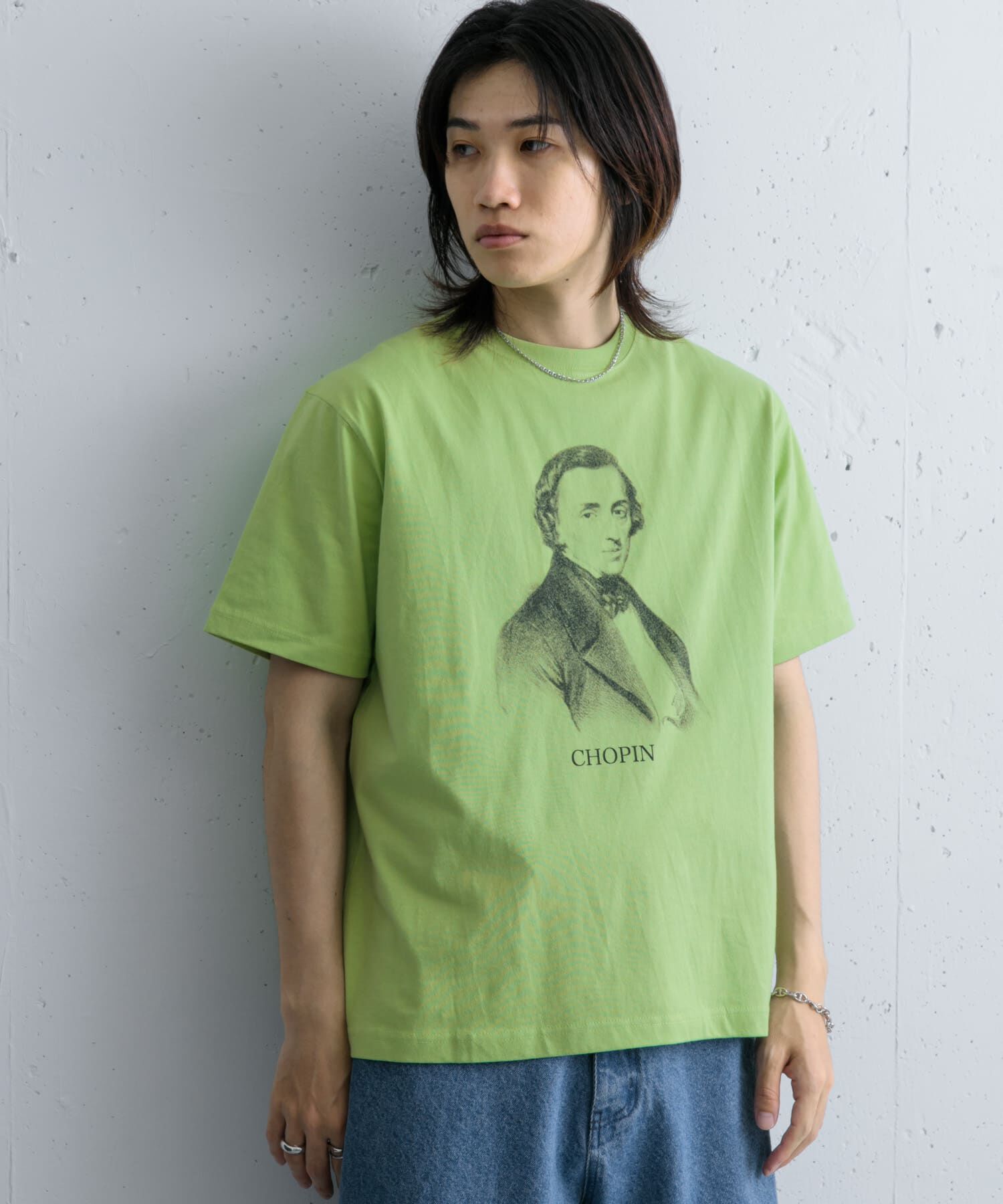 SENSE OF PLACE by URBAN RESEARCH「ヴィンテージライクTシャツ(ショパン)」|Tシャツ・カットソー|