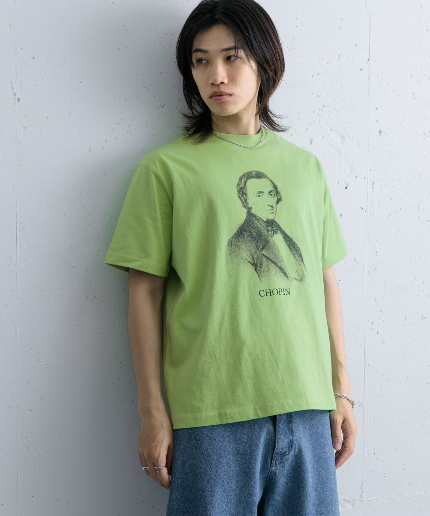 SENSE OF PLACE by URBAN RESEARCH「ヴィンテージライクTシャツ(ショパン)」|Tシャツ・カットソー|