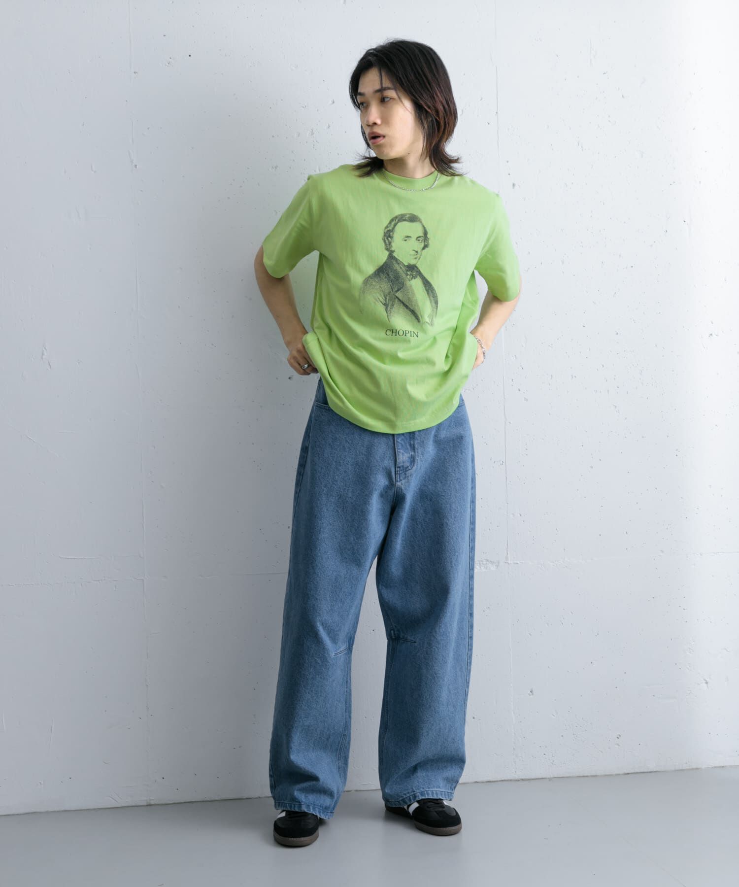 SENSE OF PLACE by URBAN RESEARCH「ヴィンテージライクTシャツ(ショパン)」|Tシャツ・カットソー|