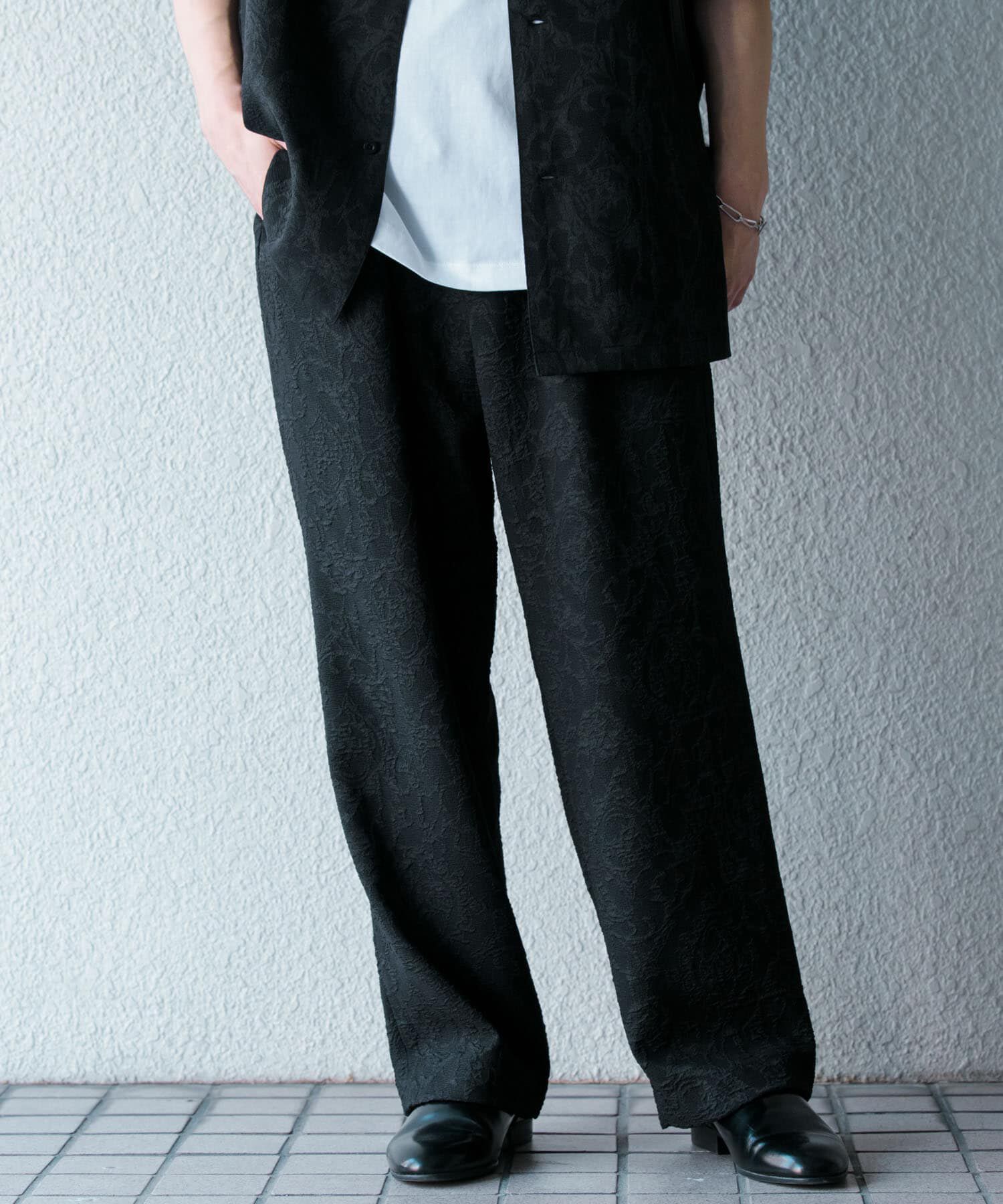 SENSE OF PLACE by URBAN RESEARCH「『セットアップ対応』 ボタニカルジャガードワイドスラックス」|その他|