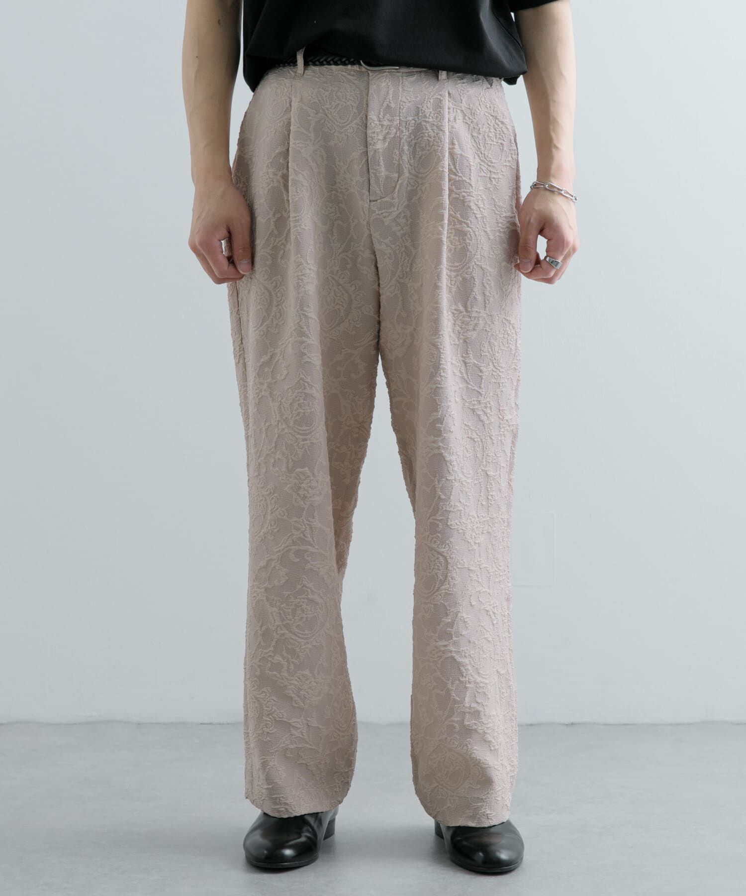 SENSE OF PLACE by URBAN RESEARCH「『セットアップ対応』 ボタニカルジャガードワイドスラックス」|その他|