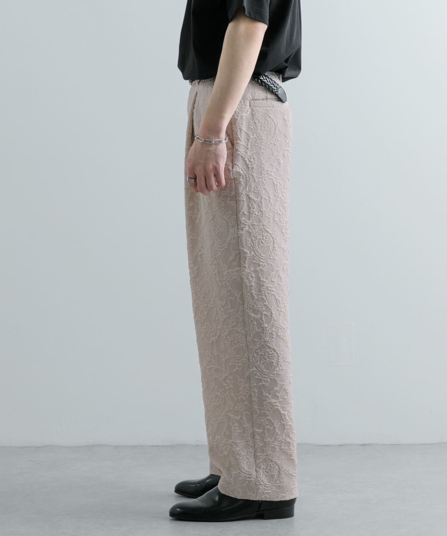 SENSE OF PLACE by URBAN RESEARCH「『セットアップ対応』 ボタニカルジャガードワイドスラックス」|その他|