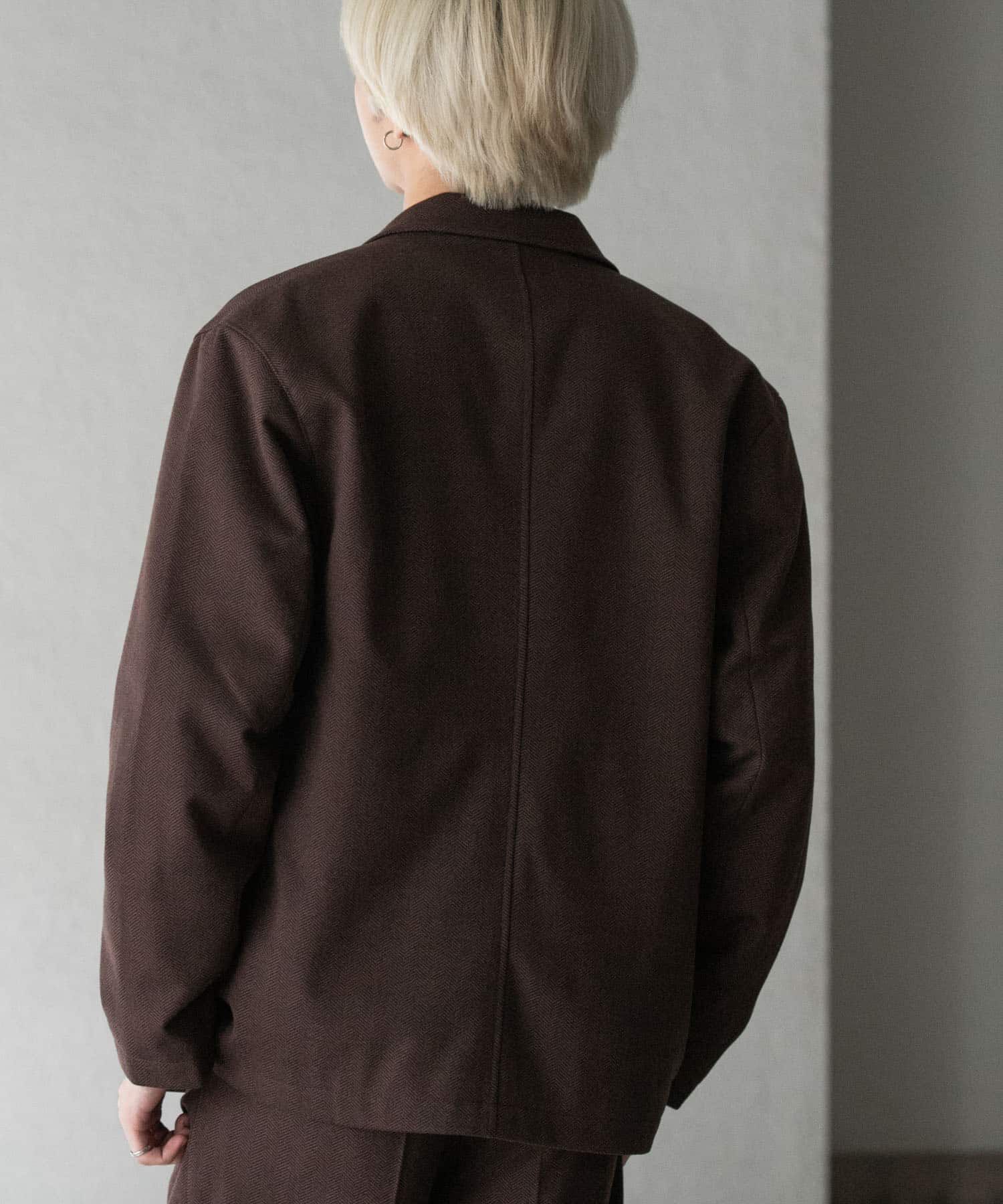 SENSE OF PLACE by URBAN RESEARCH「『UR TECH』ヘリンボーンダブルテーラードジャケット」|その他|