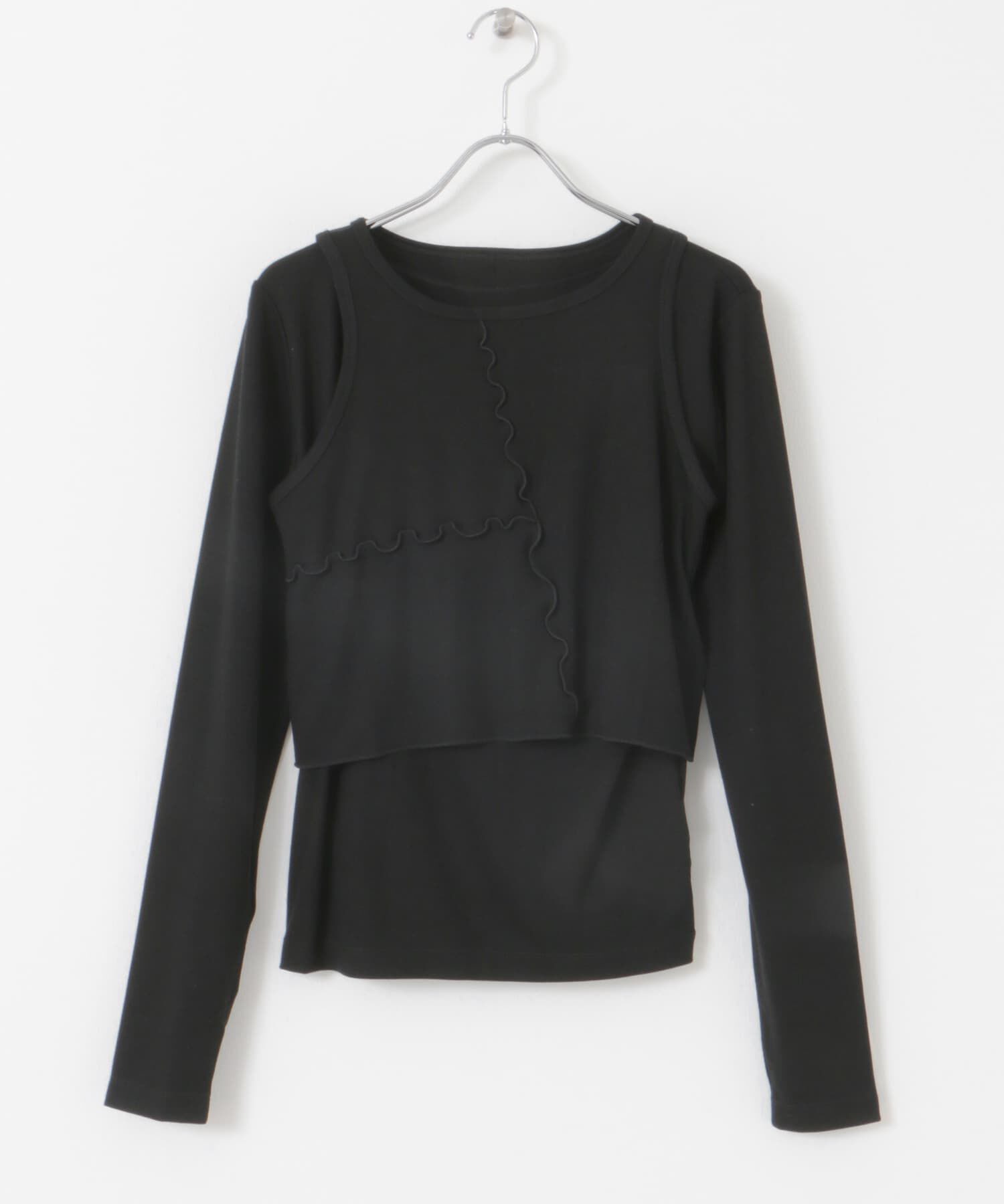 SENSE OF PLACE by URBAN RESEARCH「2Pレイヤードメロートップ」|Tシャツ・カットソー|