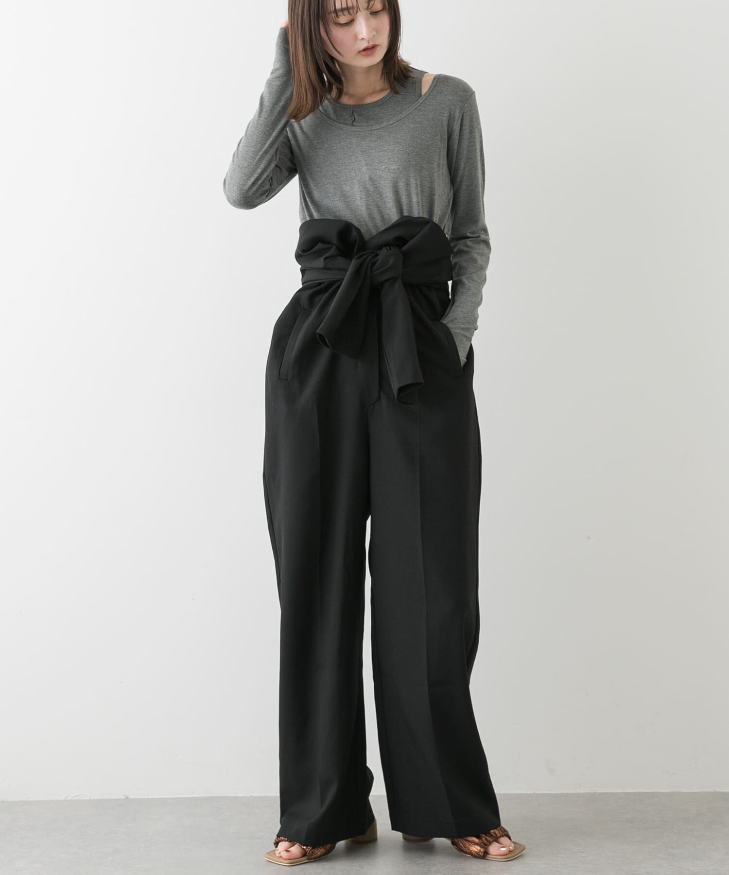 SENSE OF PLACE by URBAN RESEARCH「2Pレイヤードメロートップ」|Tシャツ・カットソー|