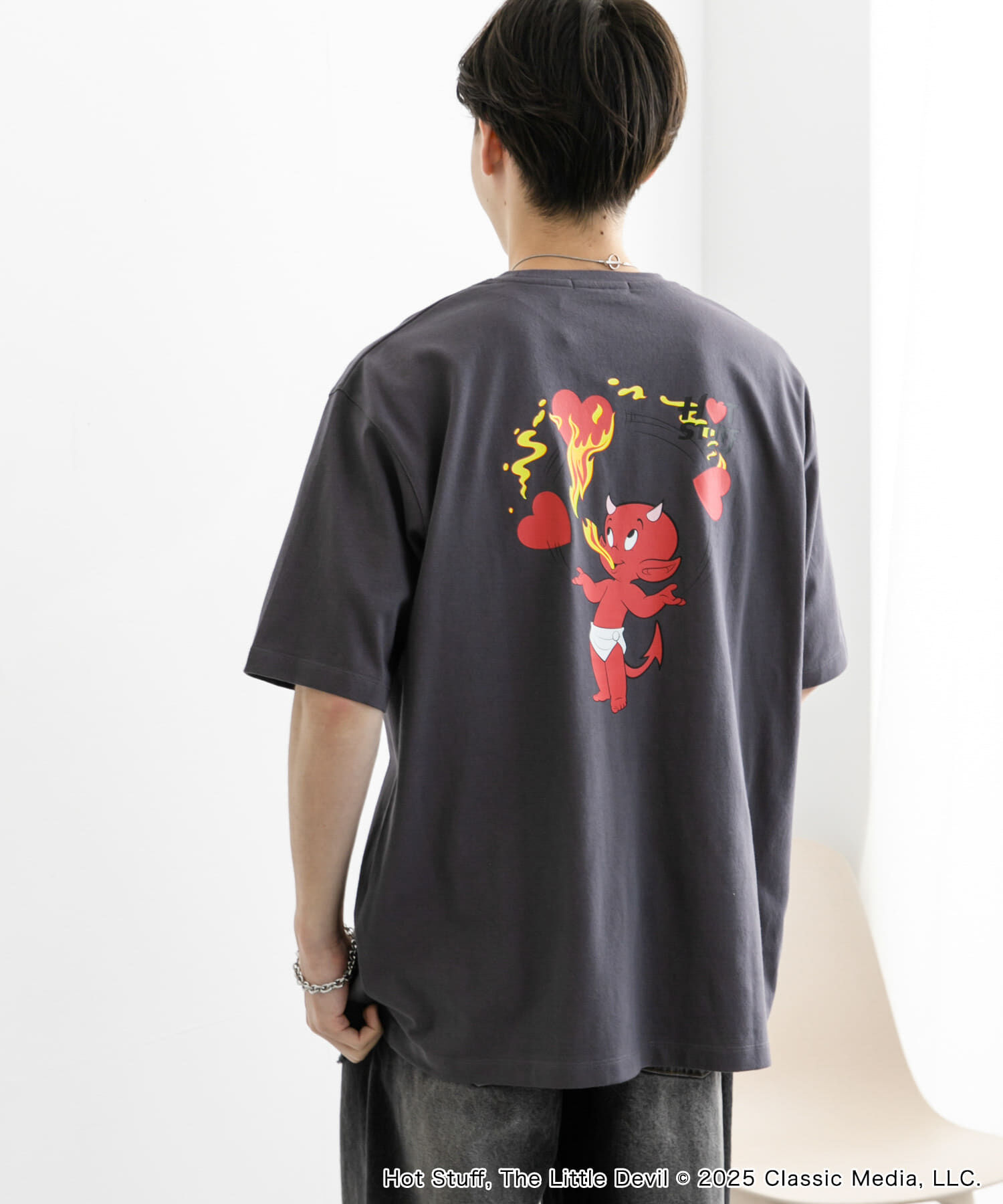 SENSE OF PLACE by URBAN RESEARCH「『別注』HOT STUFF&times;SENSE OF PLACE　 プリントTシャツ A」|Tシャツ・カットソー|