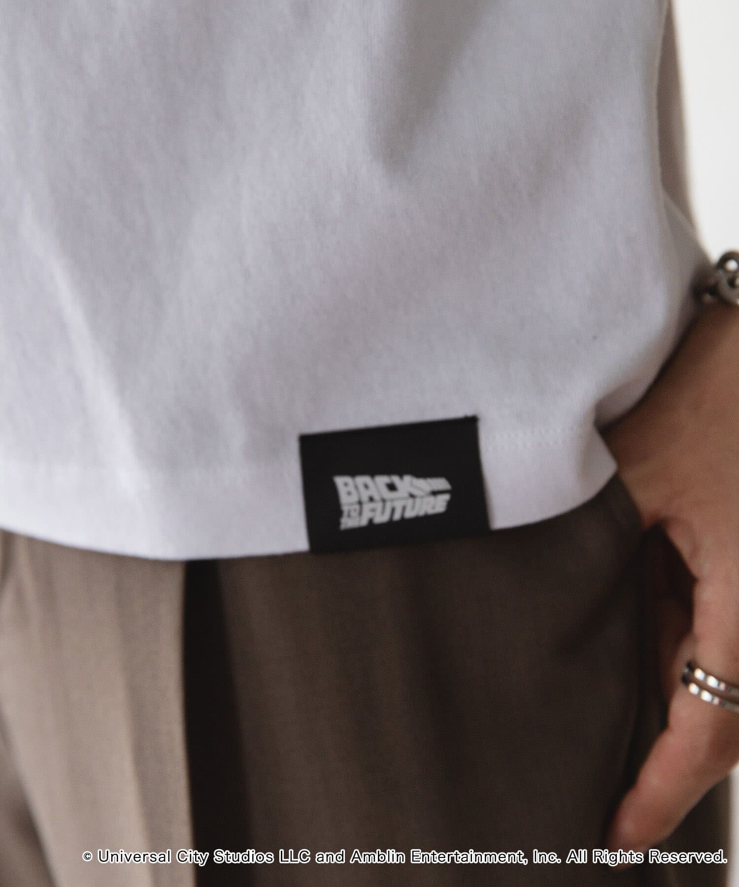 SENSE OF PLACE by URBAN RESEARCH「『別注』SENSE OF PLACE&times;BTTF　クルーネックプリントTシャツ B」|Tシャツ・カットソー|