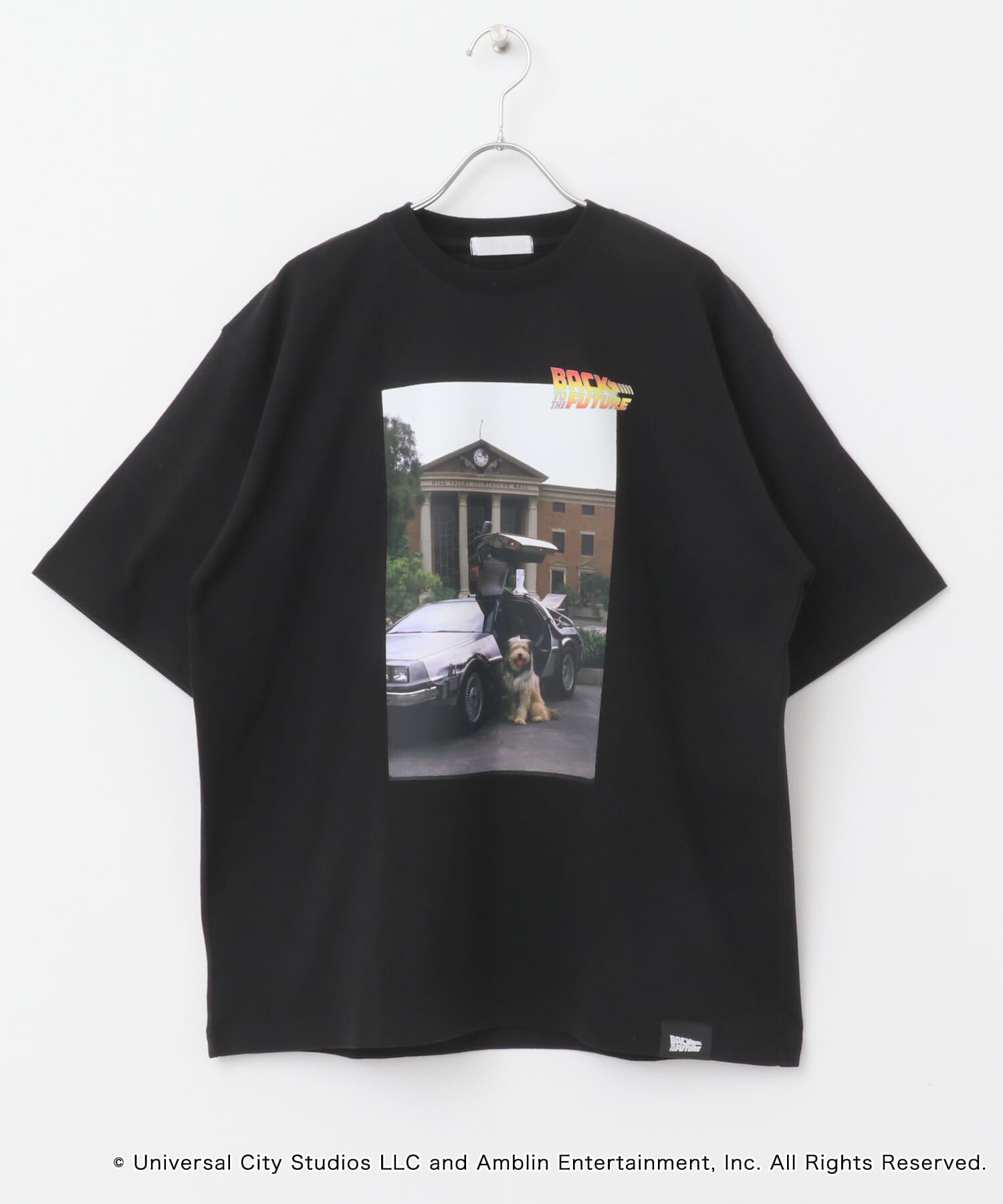 SENSE OF PLACE by URBAN RESEARCH「『別注』SENSE OF PLACE&times;BTTF　クルーネックプリントTシャツ B」|Tシャツ・カットソー|