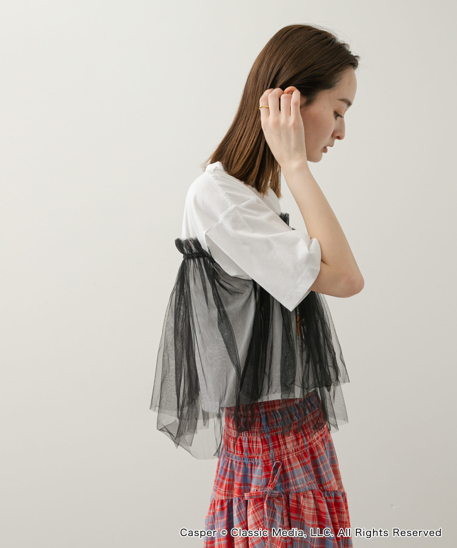 SENSE OF PLACE by URBAN RESEARCH「『別注』Casper&times;SENSE OF PLACE/ドッキングTシャツ」|Tシャツ・カットソー|