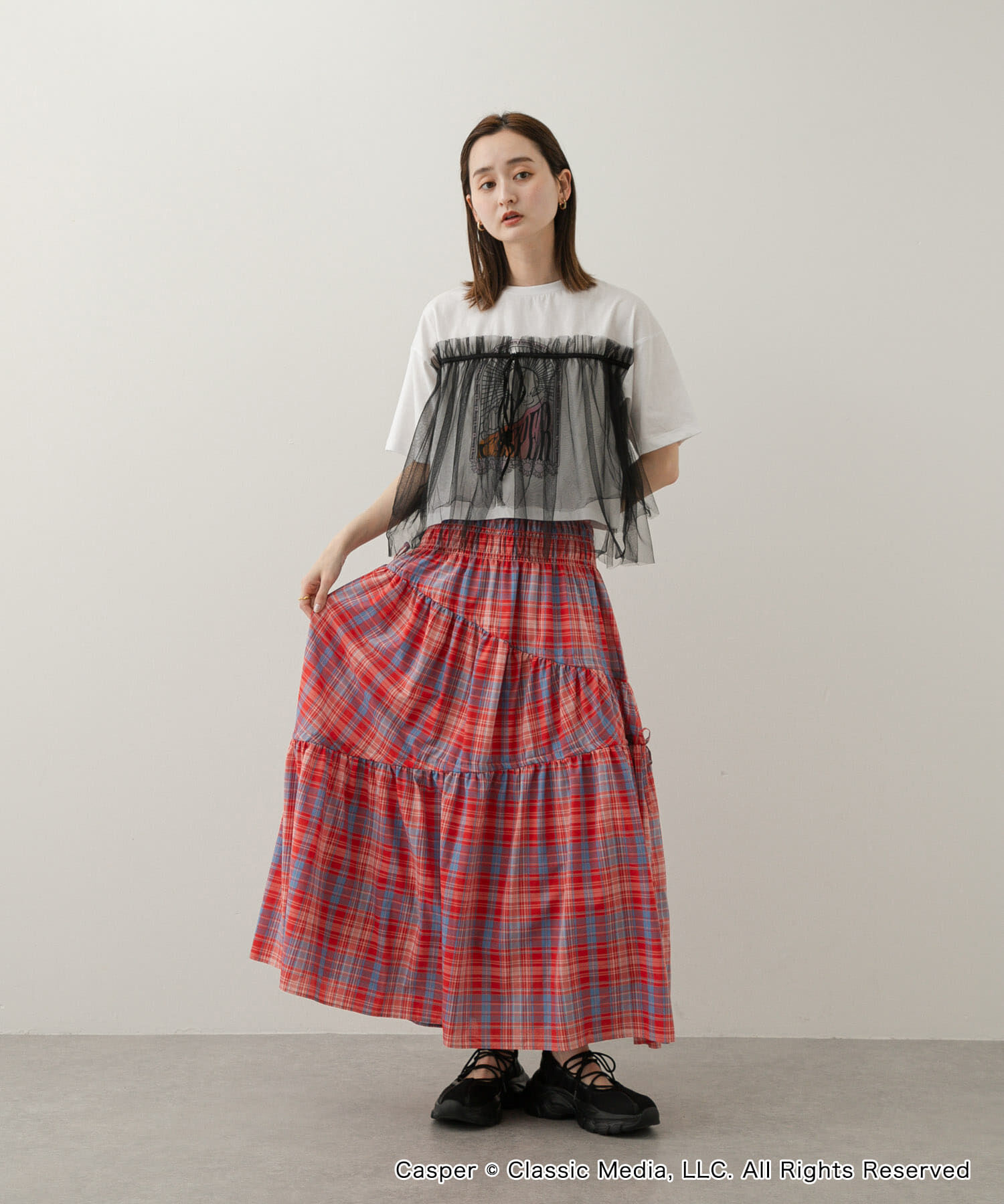 SENSE OF PLACE by URBAN RESEARCH「『別注』Casper&times;SENSE OF PLACE/ドッキングTシャツ」|Tシャツ・カットソー|