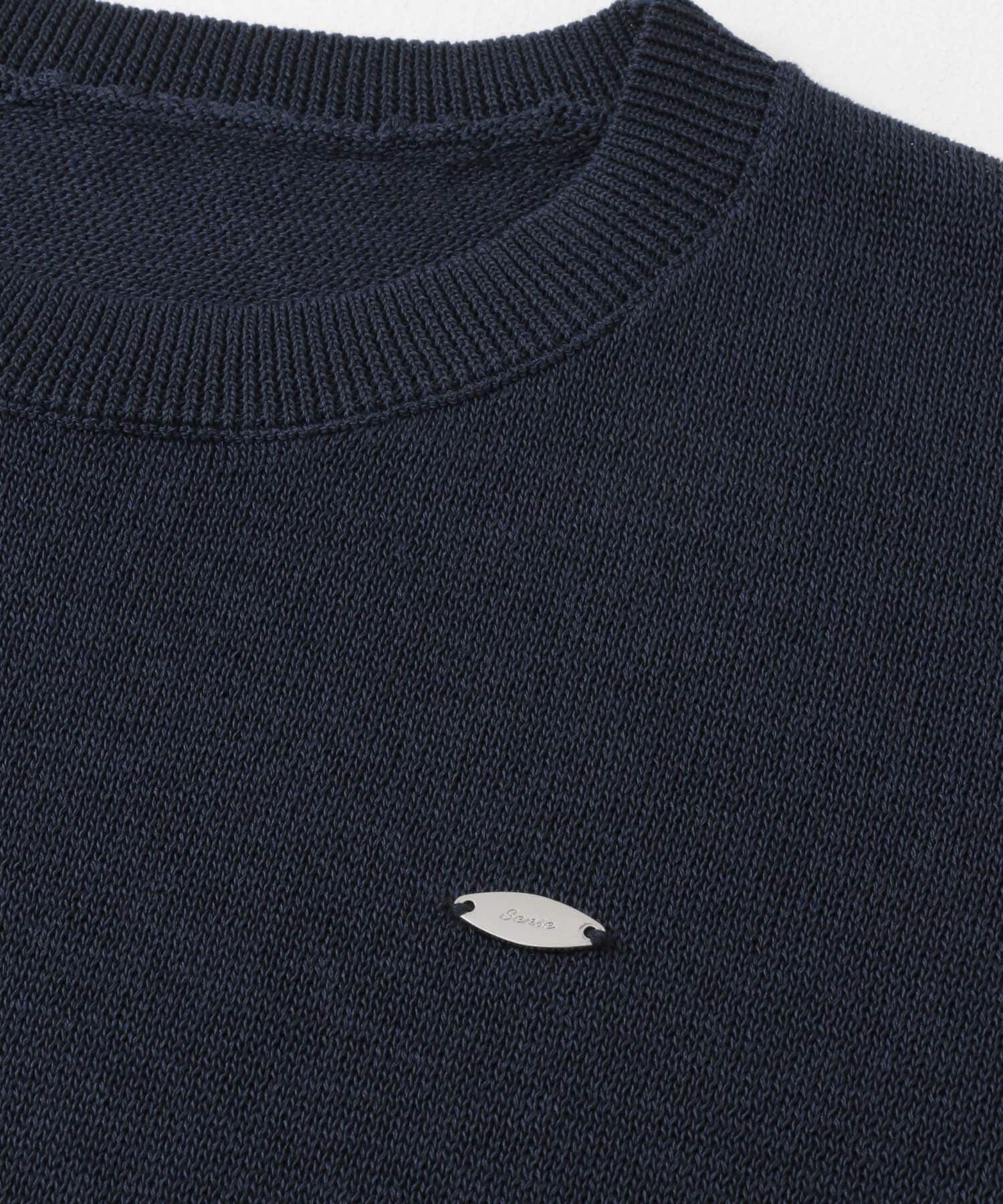 SENSE OF PLACE by URBAN RESEARCH「クルーネッククロップドセーター」|ニット・セーター|