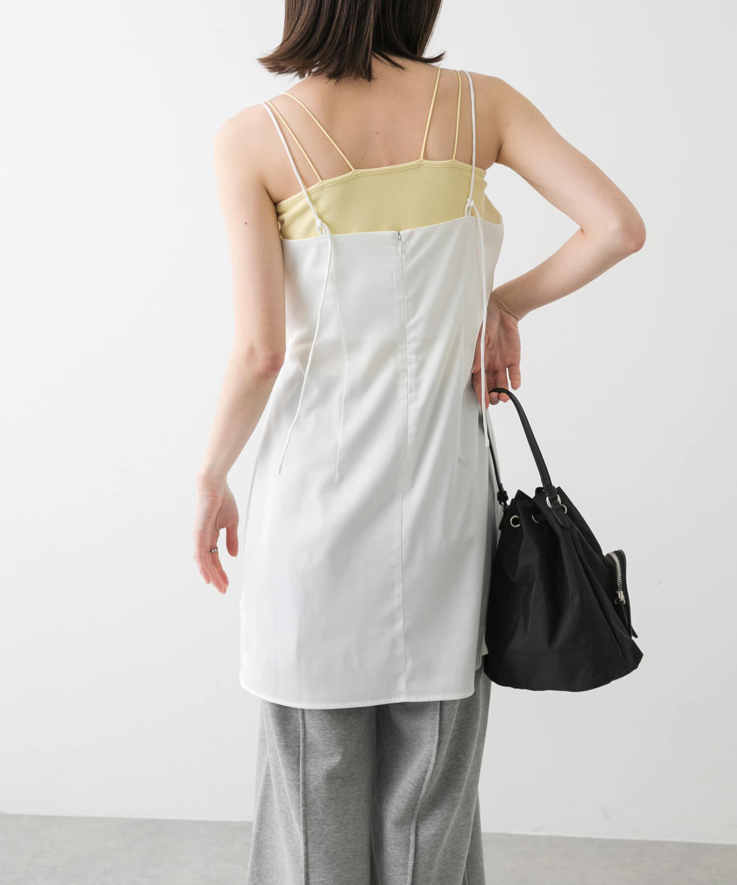 SENSE OF PLACE by URBAN RESEARCH「サテンタックミニキャミワンピース」|ワンピース|