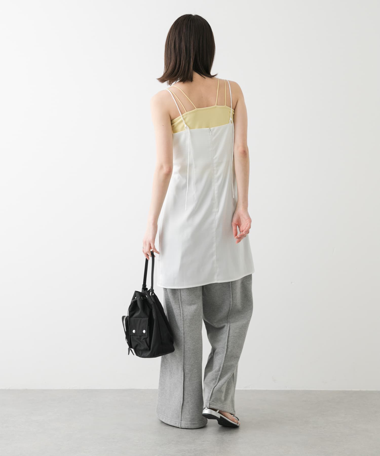 SENSE OF PLACE by URBAN RESEARCH「サテンタックミニキャミワンピース」|ワンピース|