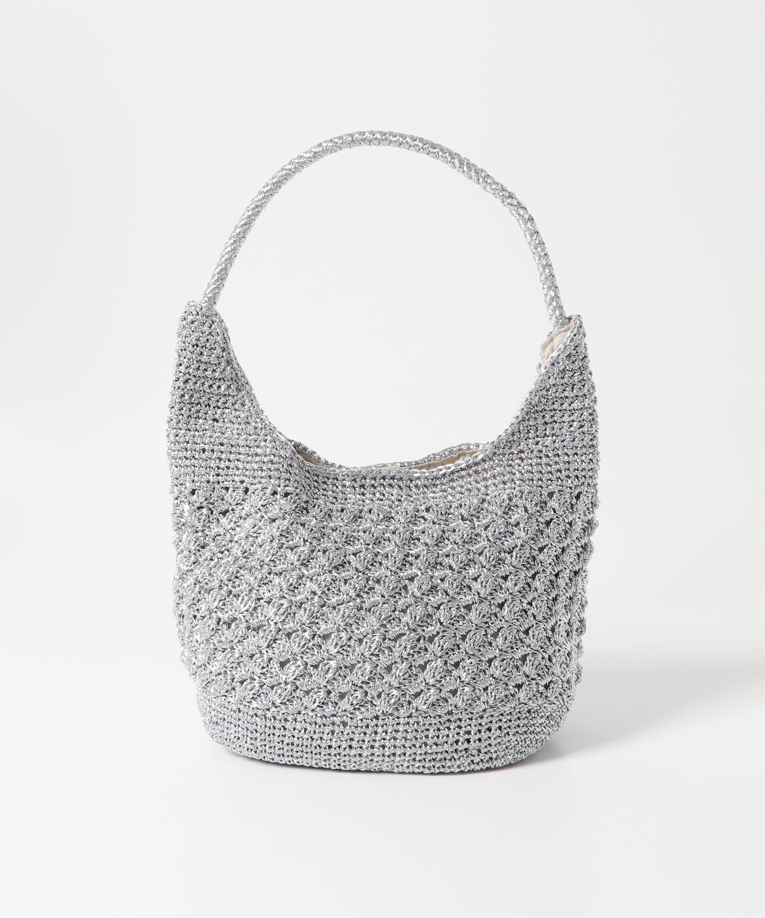 SENSE OF PLACE by URBAN RESEARCH「メタリックヤーンバッグ」|ハンドバッグ|