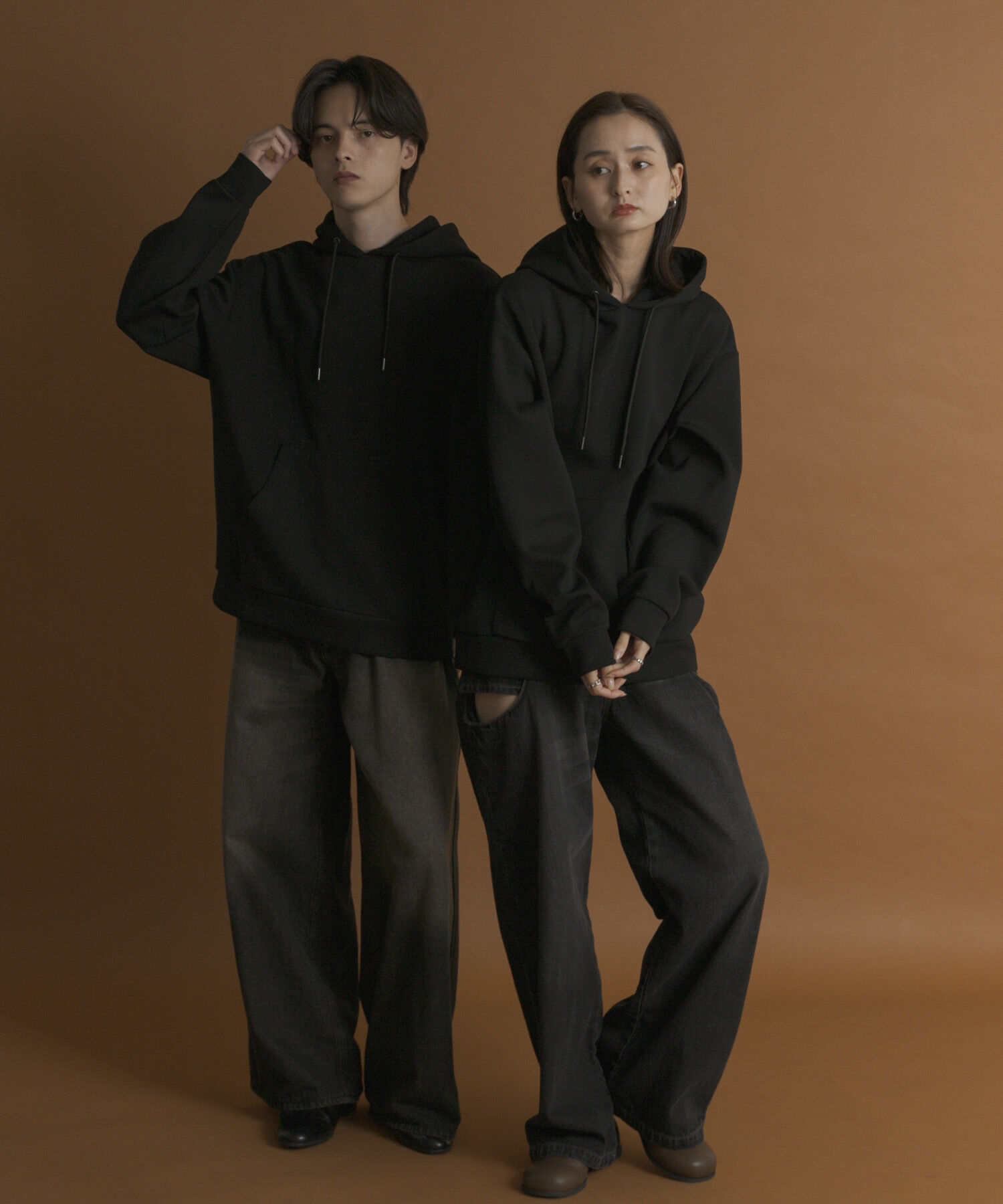 SENSE OF PLACE by URBAN RESEARCH「ダンボールポンチパーカー」|パーカー|