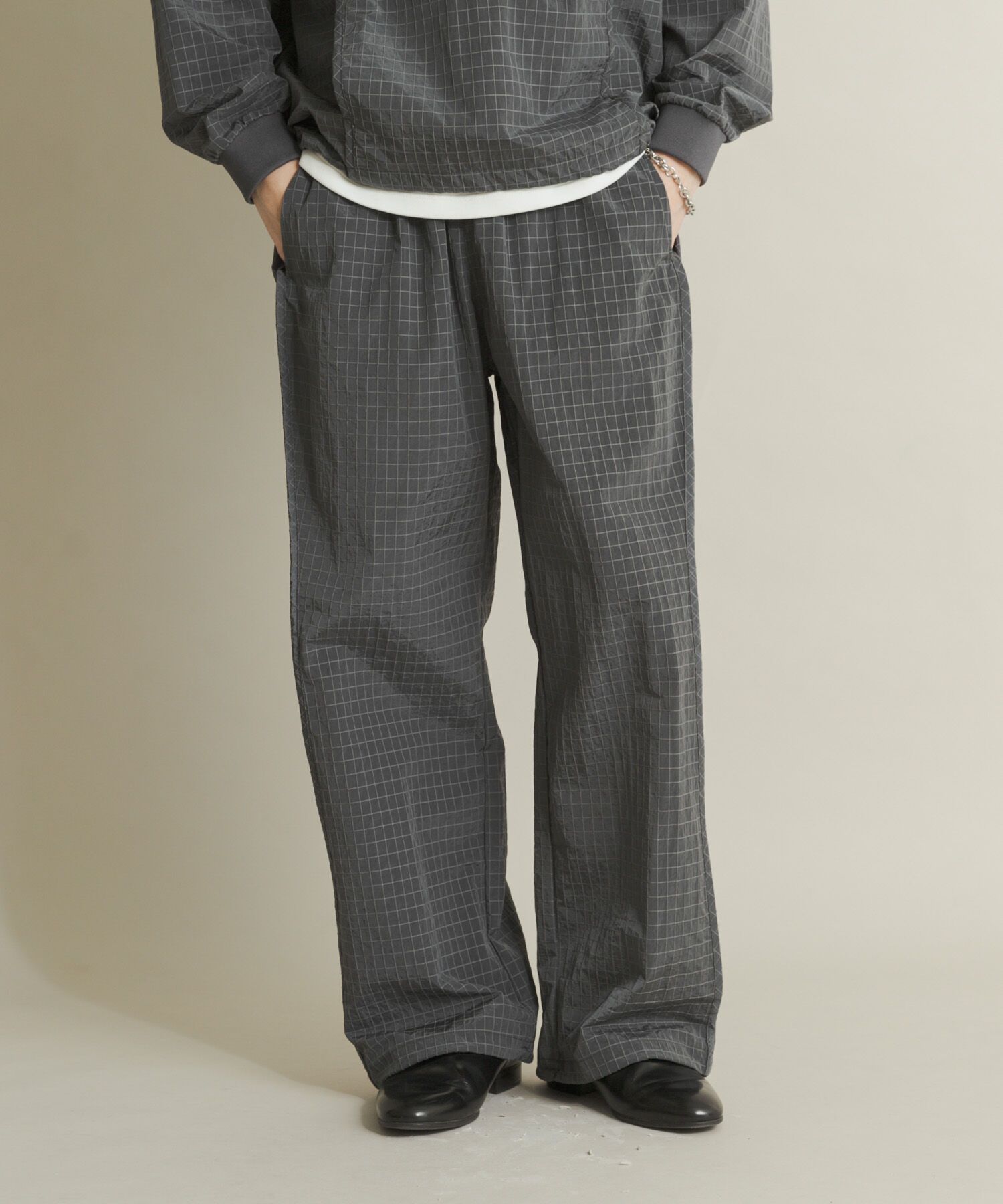 SENSE OF PLACE by URBAN RESEARCH「リップストップナイロンワイドスラックス」|その他|