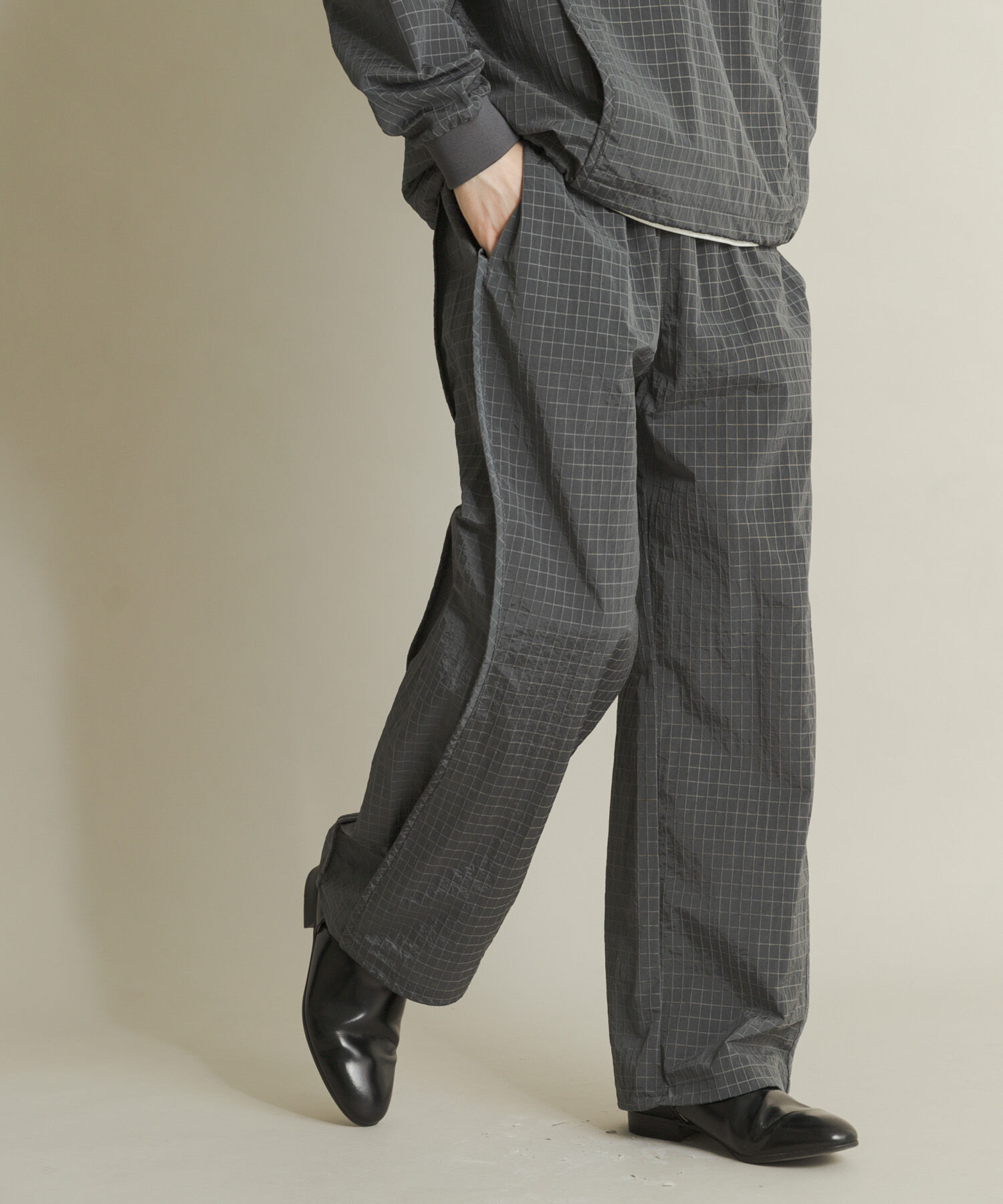 SENSE OF PLACE by URBAN RESEARCH「リップストップナイロンワイドスラックス」|その他|