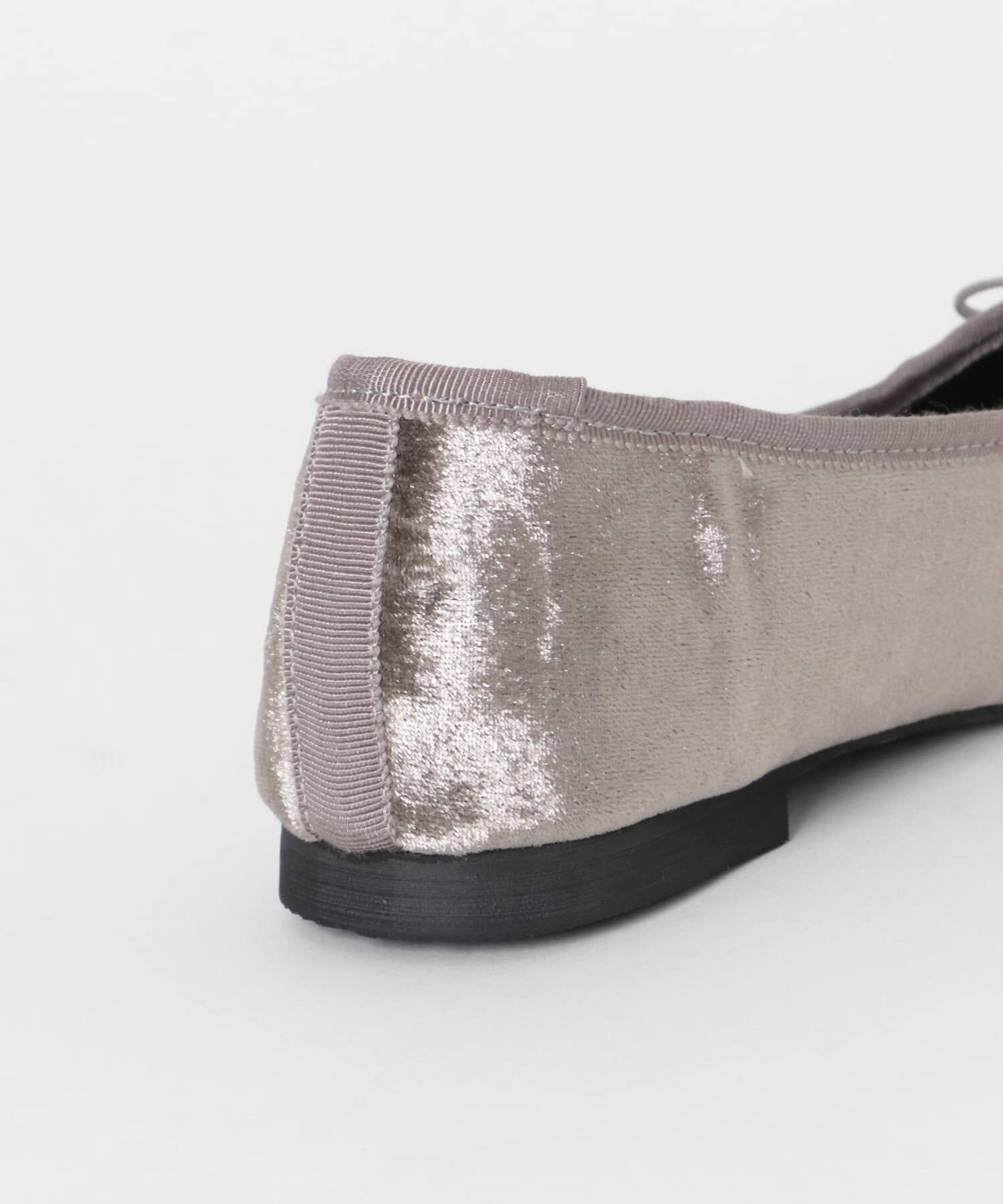 SENSE OF PLACE by URBAN RESEARCH「ベロアスクエアフラットシューズ」|バレエシューズ|