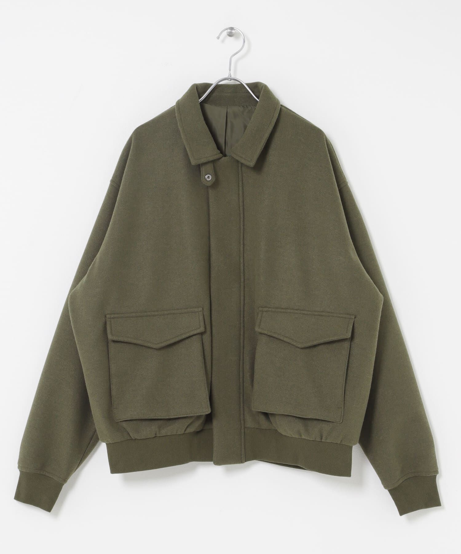 SENSE OF PLACE by URBAN RESEARCH「『UR TECH』カットメルトンブルゾン」|ブルゾン・スタジャン|