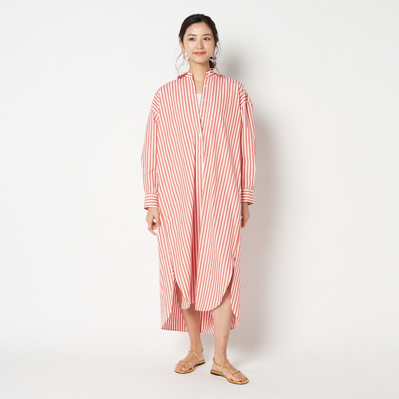 HELIOPOLE「HELIOPOLE the EDITOR SHIRT DRESS」|ワンピース|